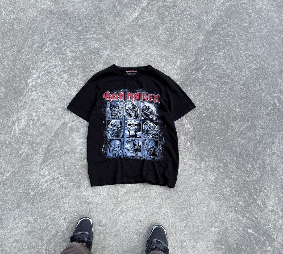 Other Vintage Iron Maiden y2k streetwear punk rock opium t-shirt Size US L / EU 52-54 / 3 - 6 Thumbnail