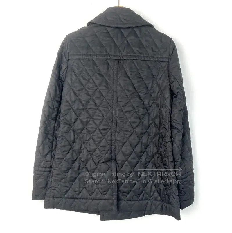 Burberry Burberry Black Quilted Mid-Length Cotton Jacket. Size XS / US 0-2 / IT 36-38 - 2 Thumbnail