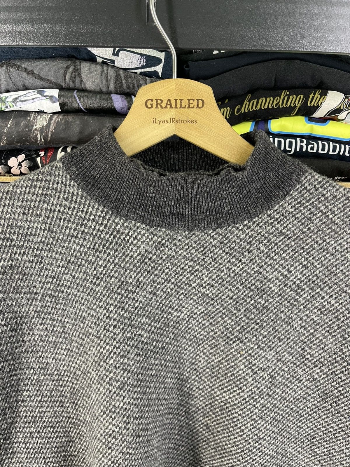 Bally Vintage 90's Bally Mark Richards Knit Pullover Sweatshirt Size US M / EU 48-50 / 2 - 3 Thumbnail