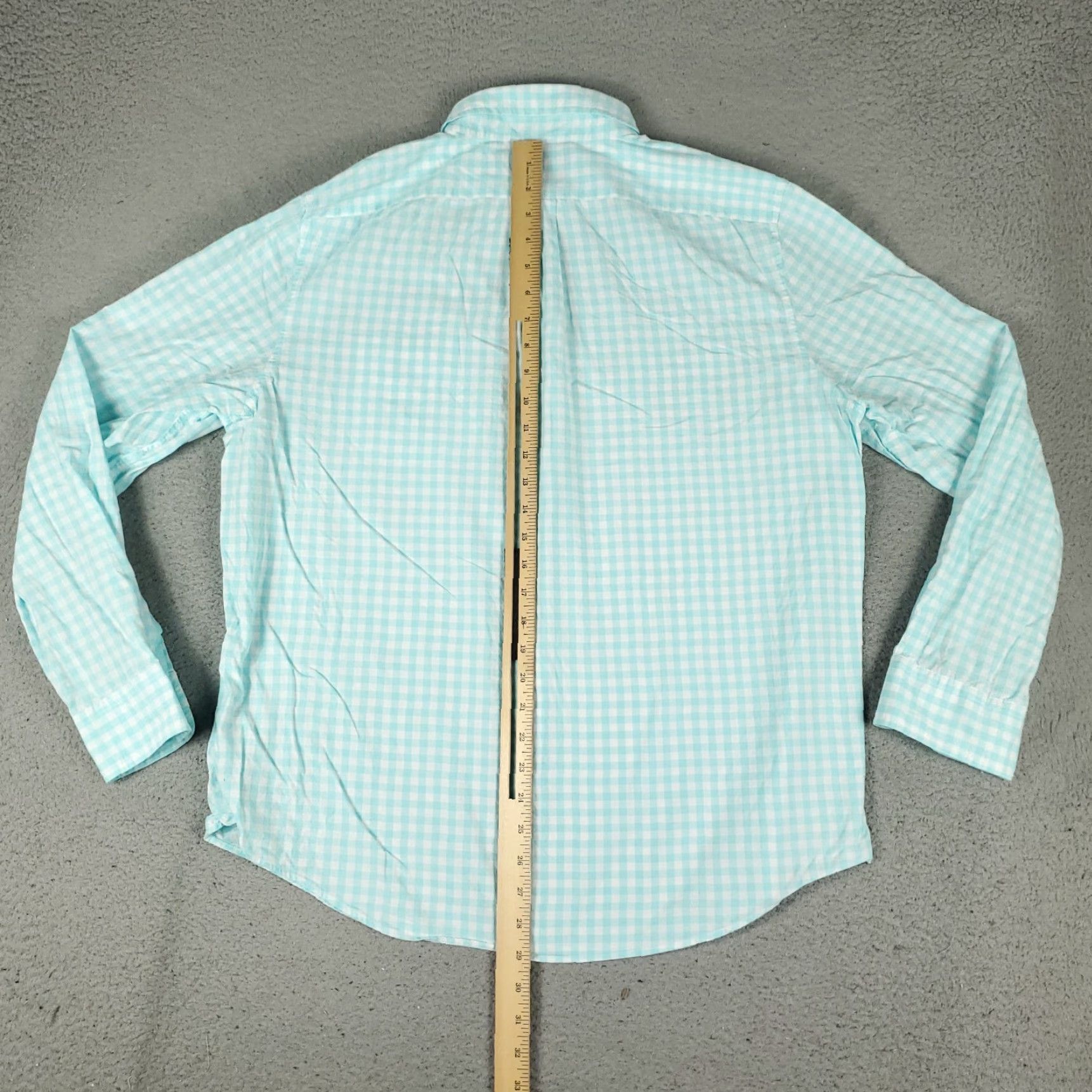 Vineyard Vines VINEYARD VINES Shirt Mens L Blue Check Slim Fit Button Up Long Sleeve Size US L / EU 52-54 / 3 - 4 Thumbnail
