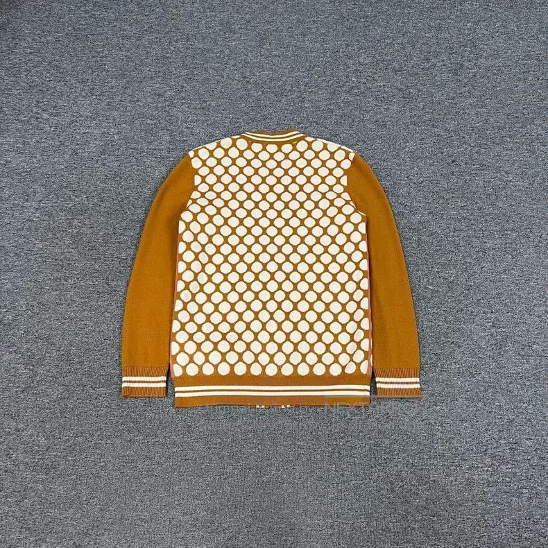 Other Hermes Buckle Polka Dot Wool Knit Cardigan Size XS / US 0-2 / IT 36-38 - 2 Thumbnail