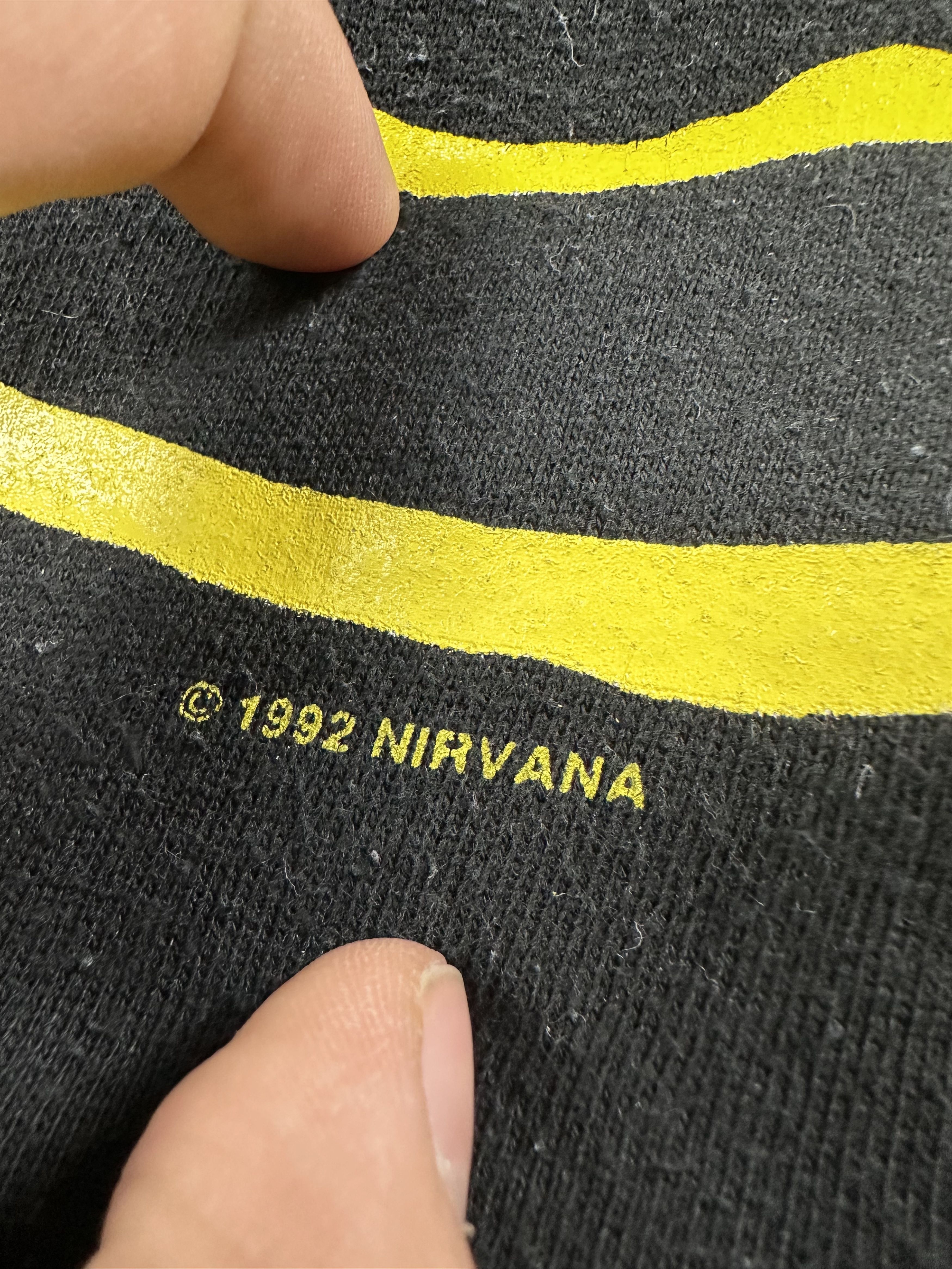 Band Tees 2000s Nirvana Smiley Logo Rock Grunge Hoode 00s Size US M / EU 48-50 / 2 - 5 Thumbnail