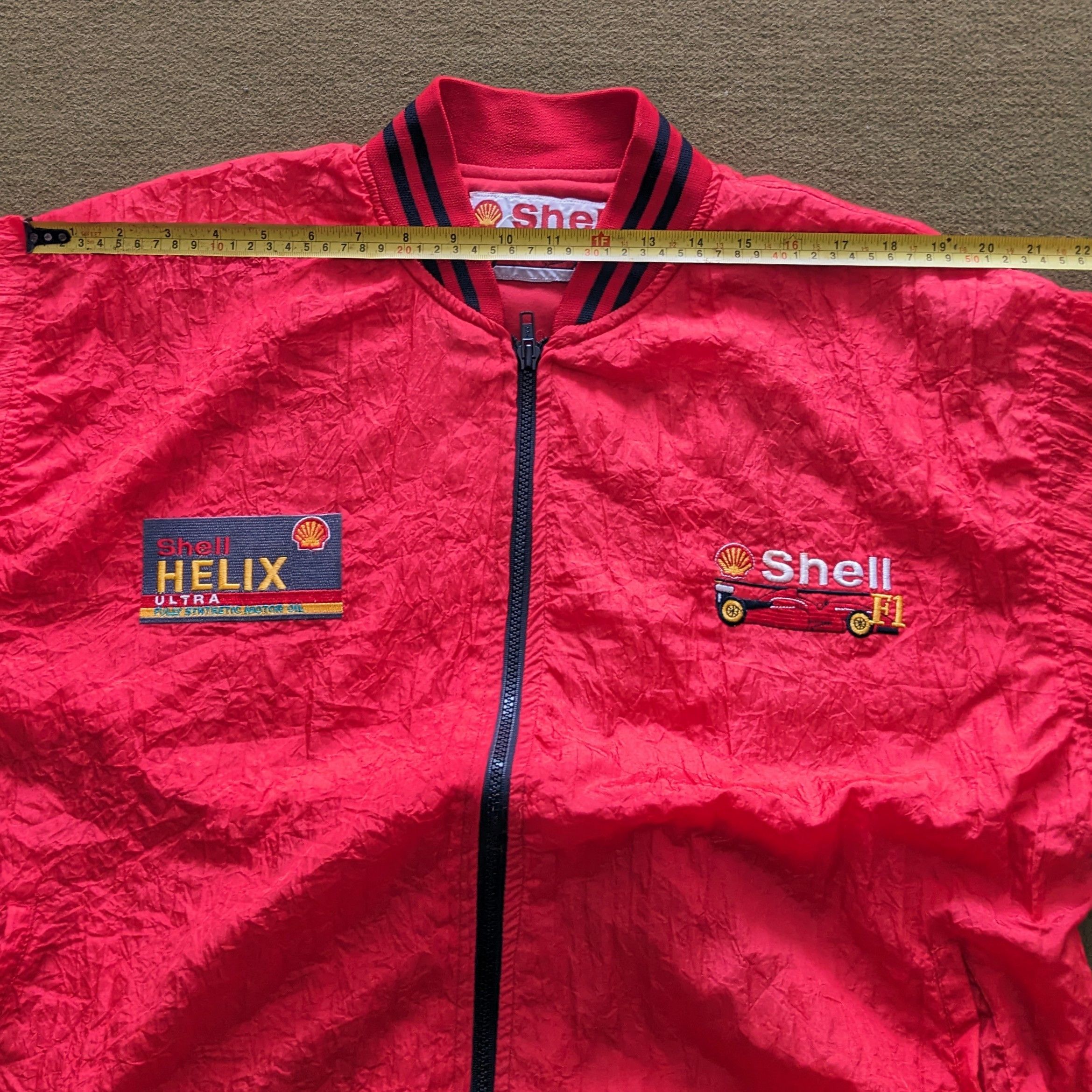 Other Vintage SHELL Helix Ultra F1 Racing Jacket Size US L / EU 52-54 / 3 - 5 Thumbnail