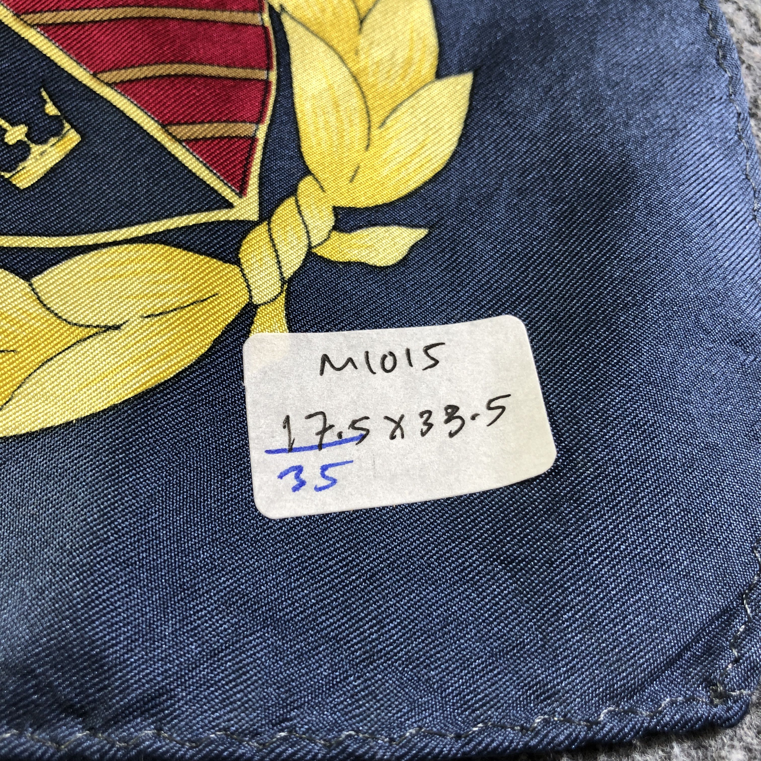 Japanese Brand Luxury Carriage Silk Scarf M1015 Size ONE SIZE - 12 Thumbnail