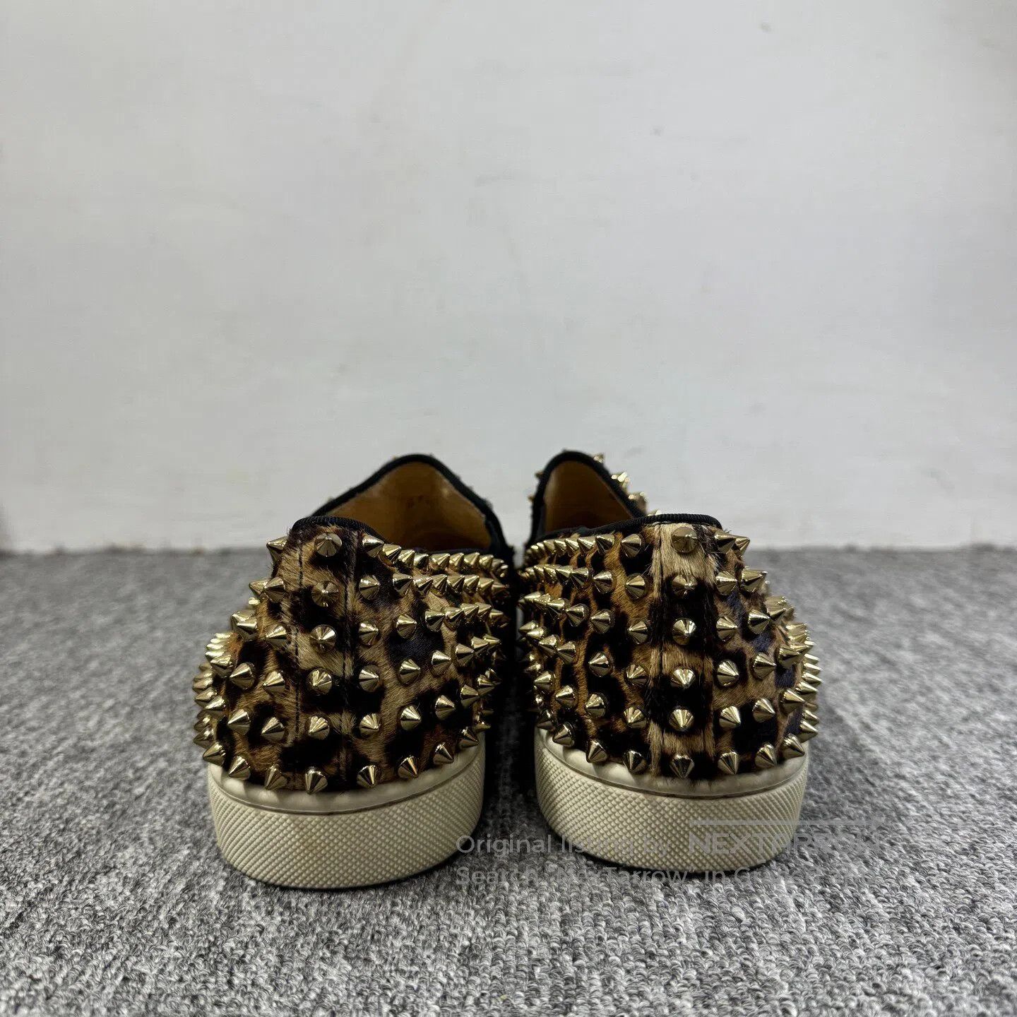 Christian Louboutin Christian Louboutin leopard print Rivet with one-foot peda Size US 7 / EU 40 - 3 Thumbnail