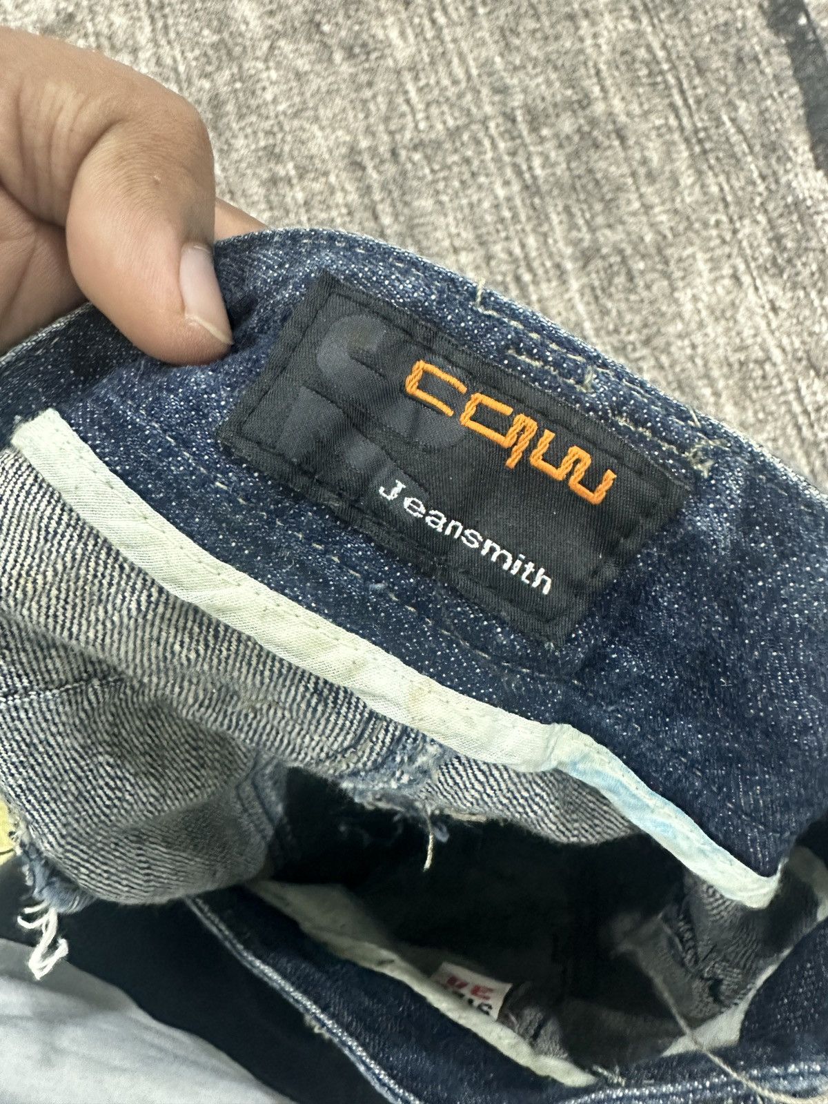 Fragment Design × If Six Was Nine × Le Grande Bleu (L.G.B.) Fragment Design Jeans By Jeansmith Size US 34 / EU 50 - 9 Thumbnail