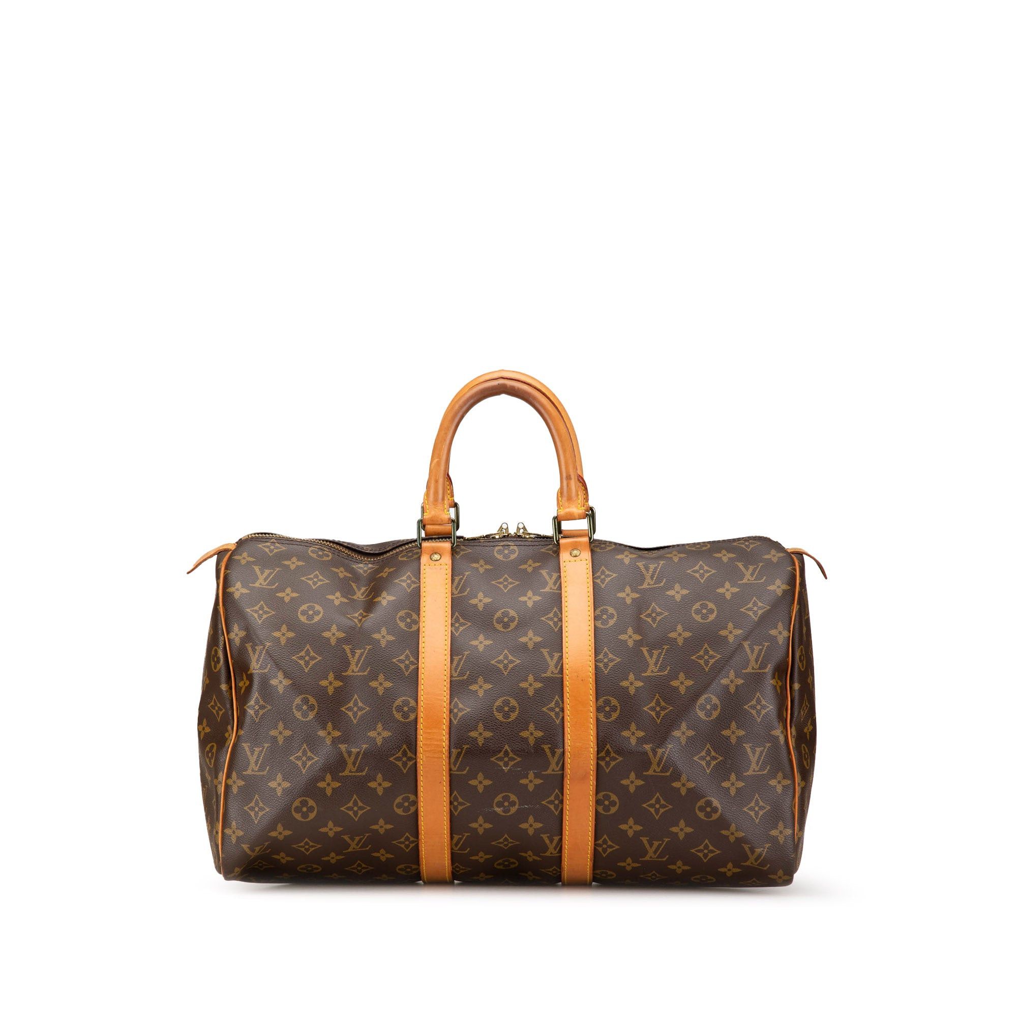 Louis Vuitton Louis Vuitton Monogram Keepall 45 Brown Size ONE SIZE - 1 Thumbnail