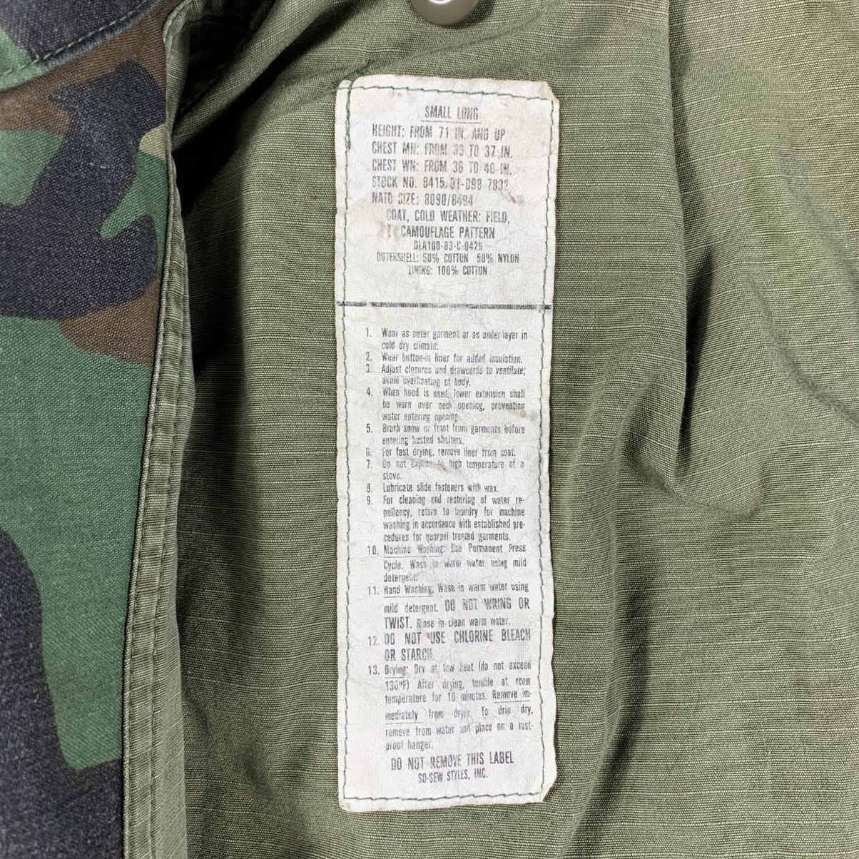 Vintage (SOLD OUT) Vintage 80’s M-65 Feild Jacket Woodland Size US L / EU 52-54 / 3 - 4 Thumbnail