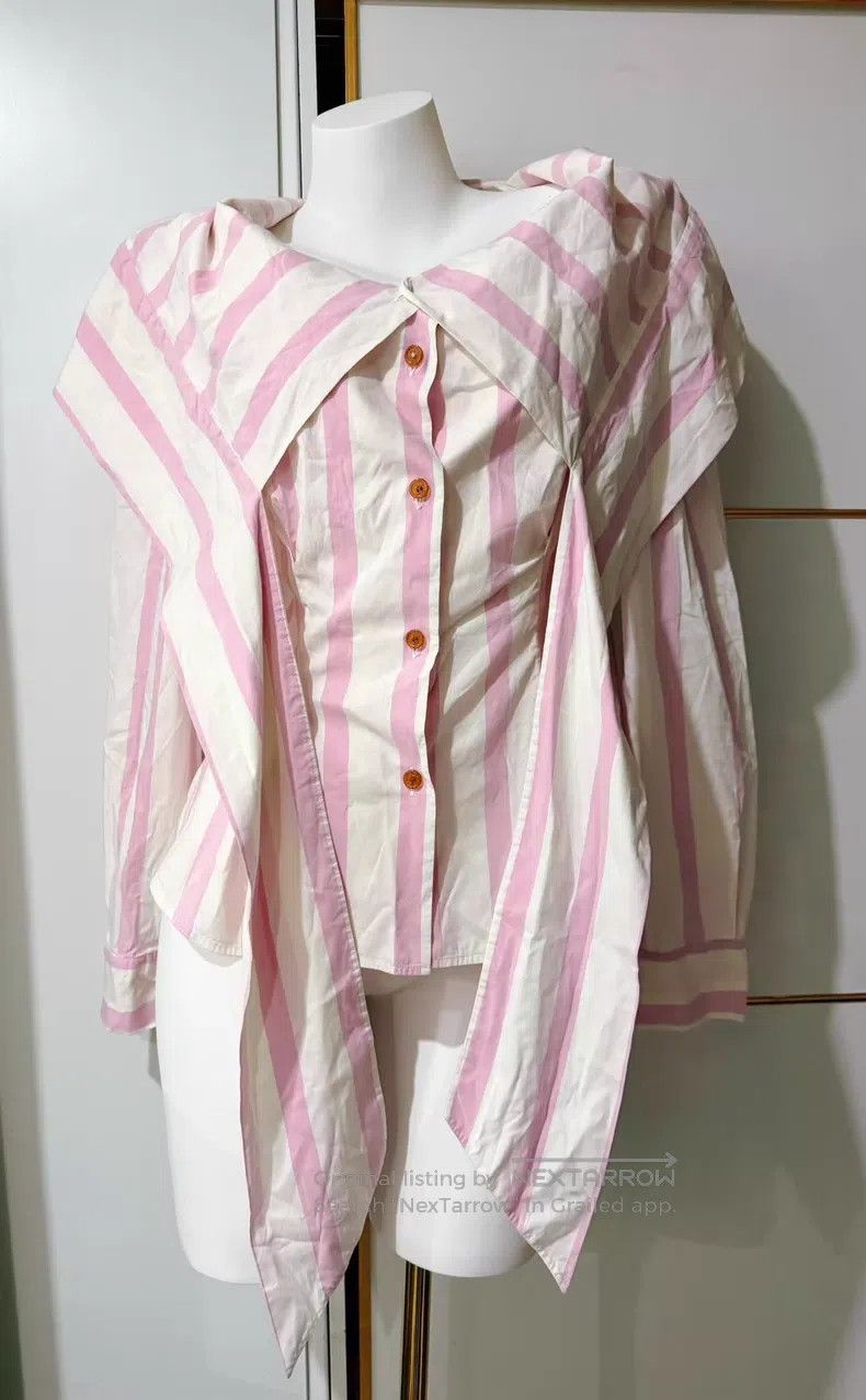 Vivienne Westwood Vivienne Westwood Irregular Nautical Style Pink Striped Bo Size M / US 6-8 / IT 42-44 - 2 Thumbnail