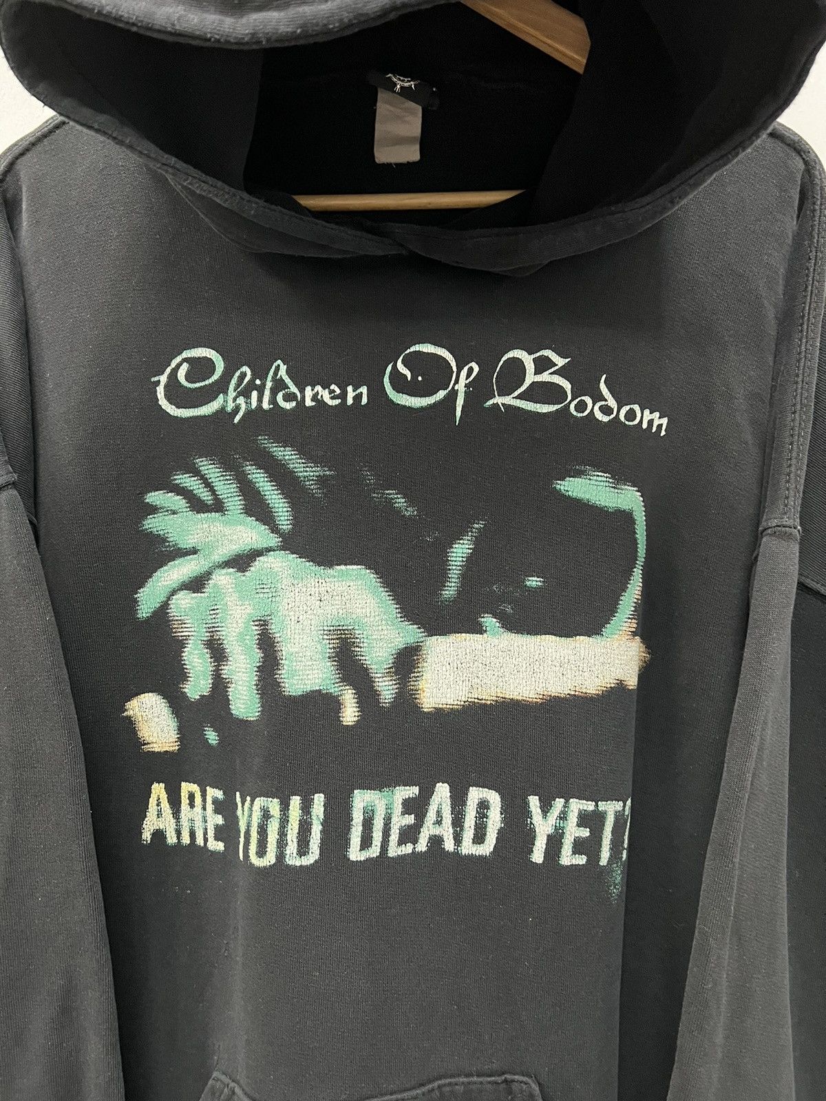 Band Tees × Vintage Vintage 90s Children Of Bodom Hoodie Size US XL / EU 56 / 4 - 3 Thumbnail
