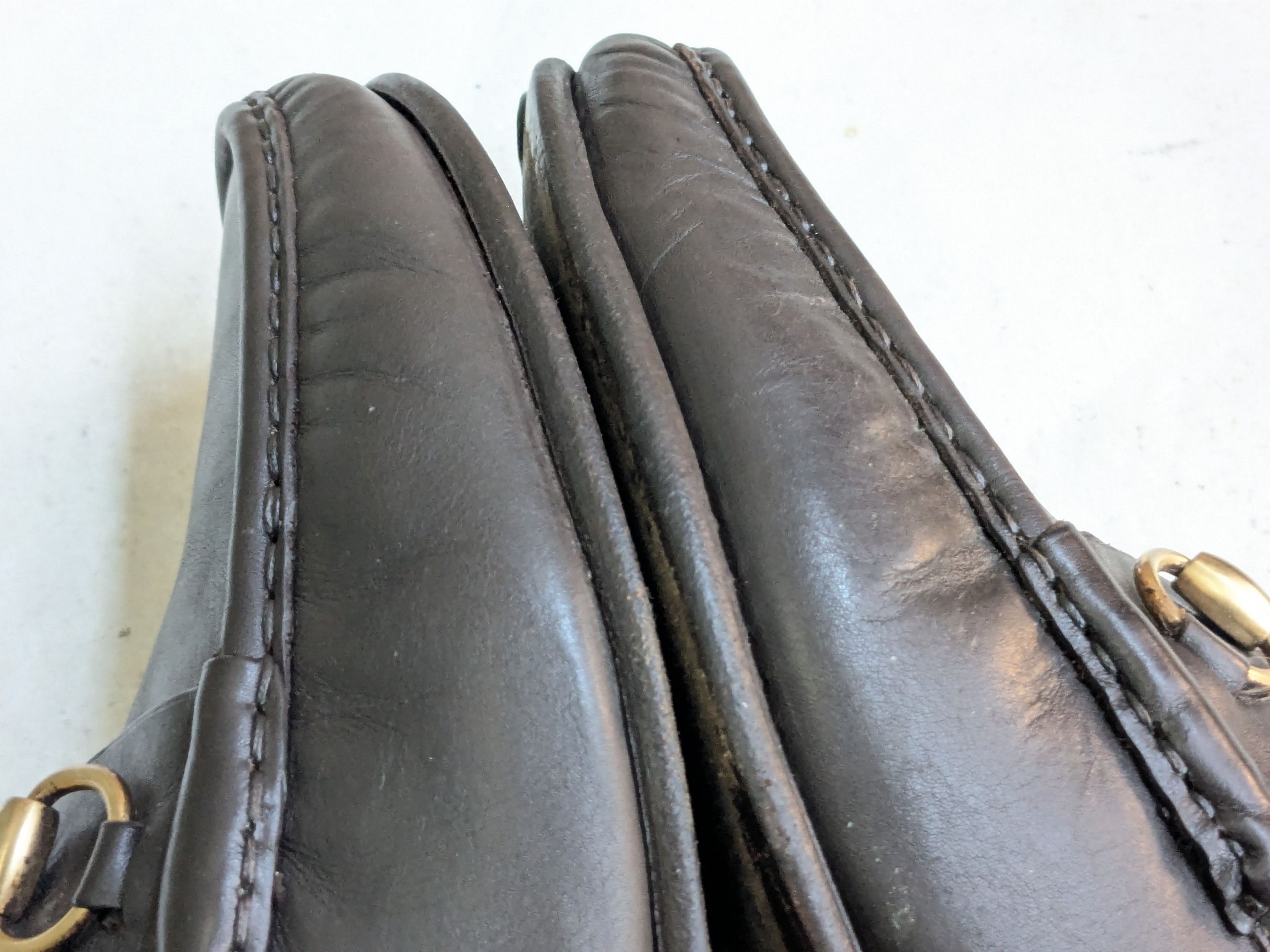 Gucci Gucci Horsebit Loafers Brown 10 E Wide Leather Size US 10 / EU 43 - 5 Thumbnail