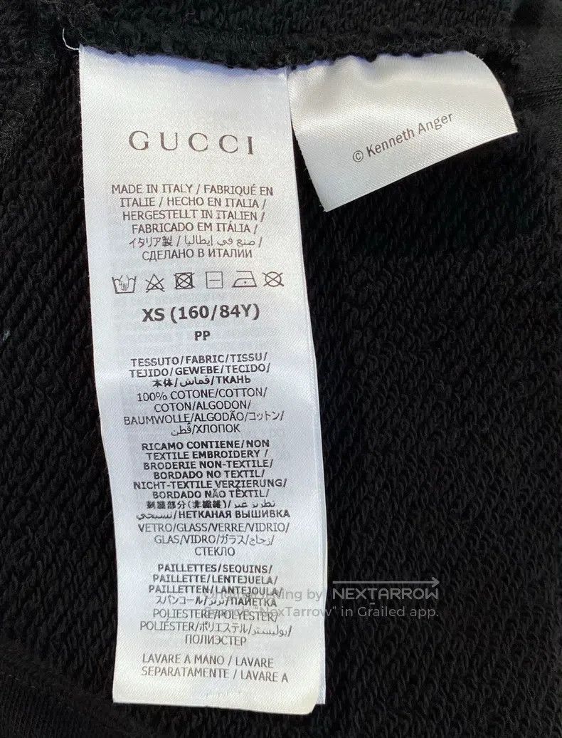 Gucci Gucci Letter print short loose long sleeves Size XS / US 0-2 / IT 36-38 - 7 Thumbnail