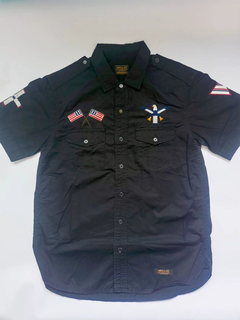 Neighborhood Neighborhood Early Embroidered Short Shirt - dmc Size US M / EU 48-50 / 2 - 1 Thumbnail