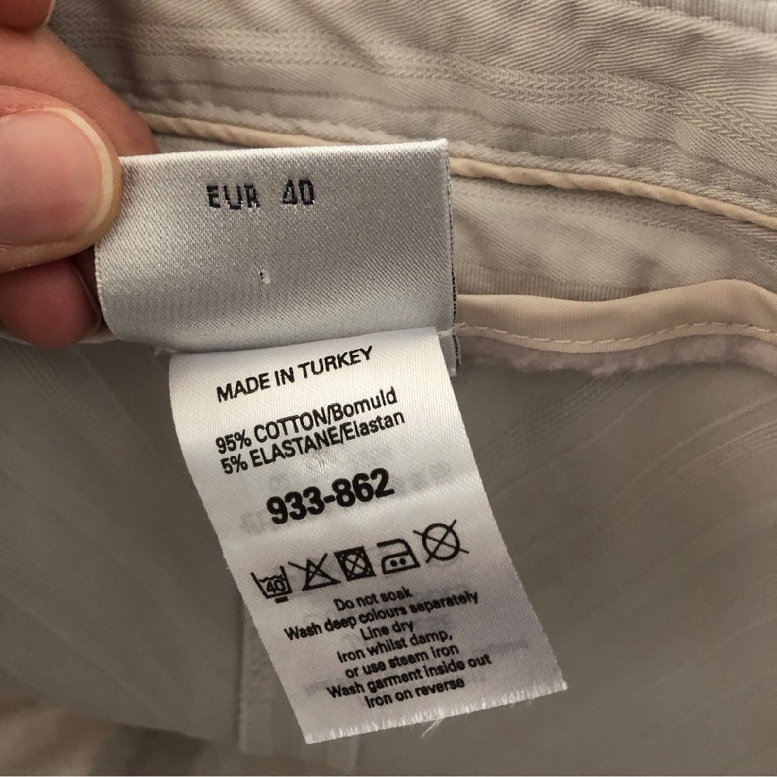 NEXT Next UK Light Gray White Geometric Button A-Line Midi Skirt Size 30" / US 8 / IT 44 - 8 Thumbnail