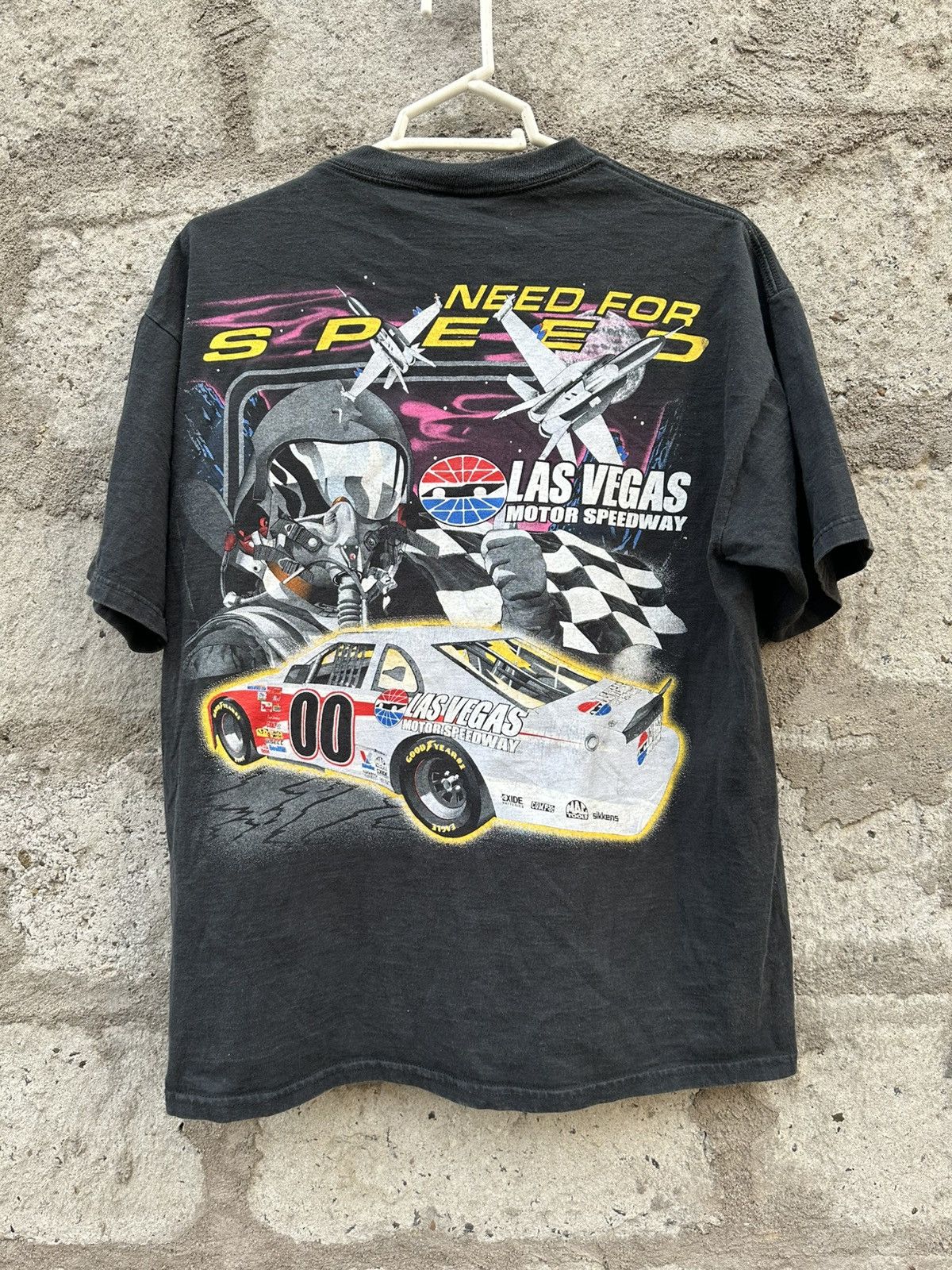 Chase Authentics × Vintage vintage Chase authentic Taking flight Las Vegas Motor Speedway T shirt Size US M / EU 48-50 / 2 - 6 Thumbnail
