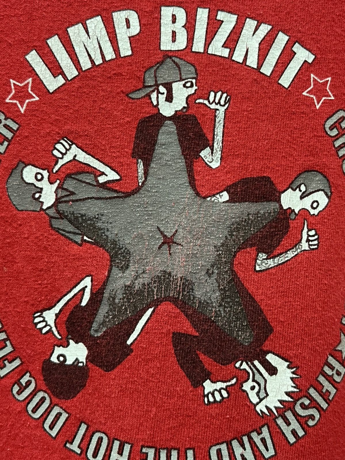 Band Tees VINTAGE LIMP BIZKIT “CHOCOLATE STARFISH” TEE Size US L / EU 52-54 / 3 - 5 Thumbnail