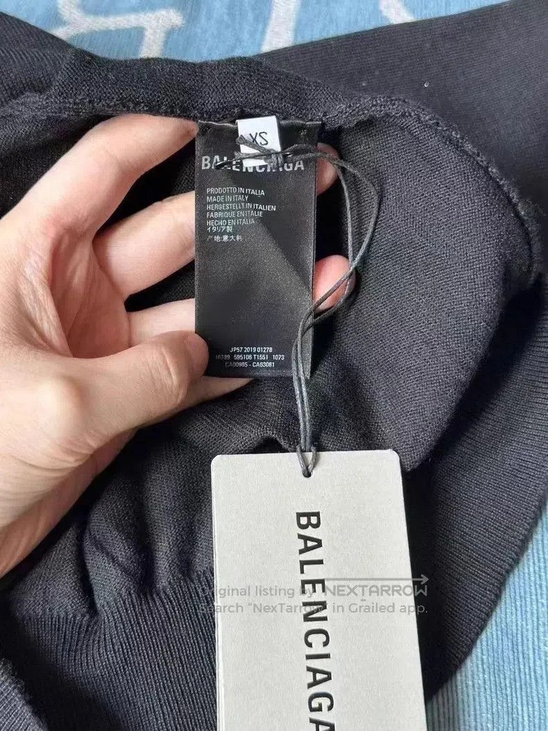 Balenciaga Balenciaga Crown Wheat Ear Sweater. Size US XS / EU 42 / 0 - 3 Thumbnail