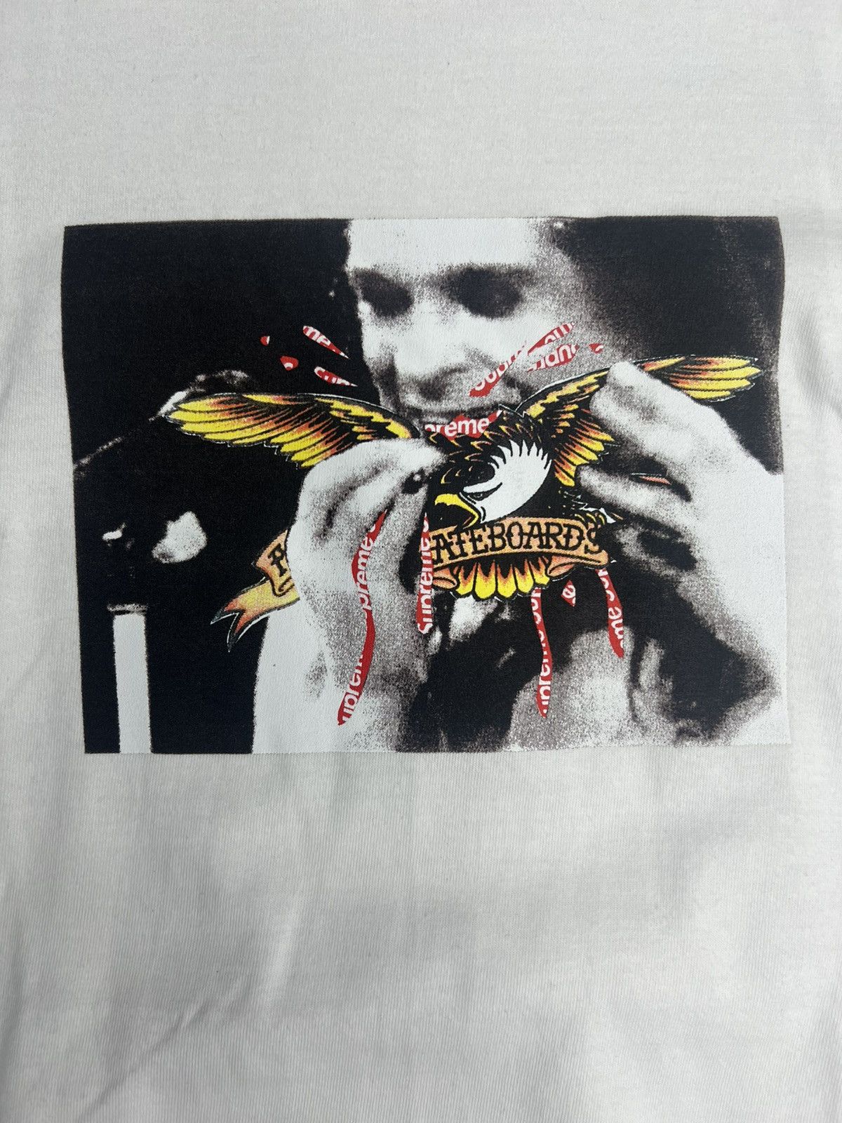 Supreme Supreme Antihero Ozzy T-Shirt Size US S / EU 44-46 / 1 - 2 Thumbnail