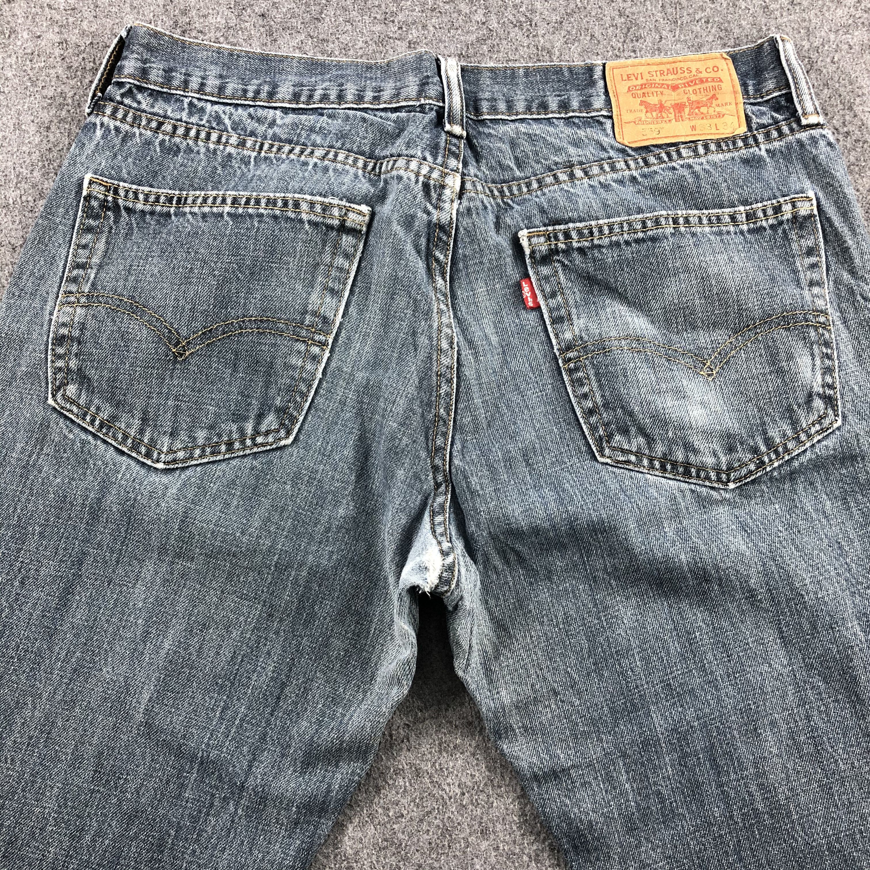 Levi's Vintage Levis 559 Earth Tone Jeans-J1535 Size US 34 / EU 50 - 4 Thumbnail