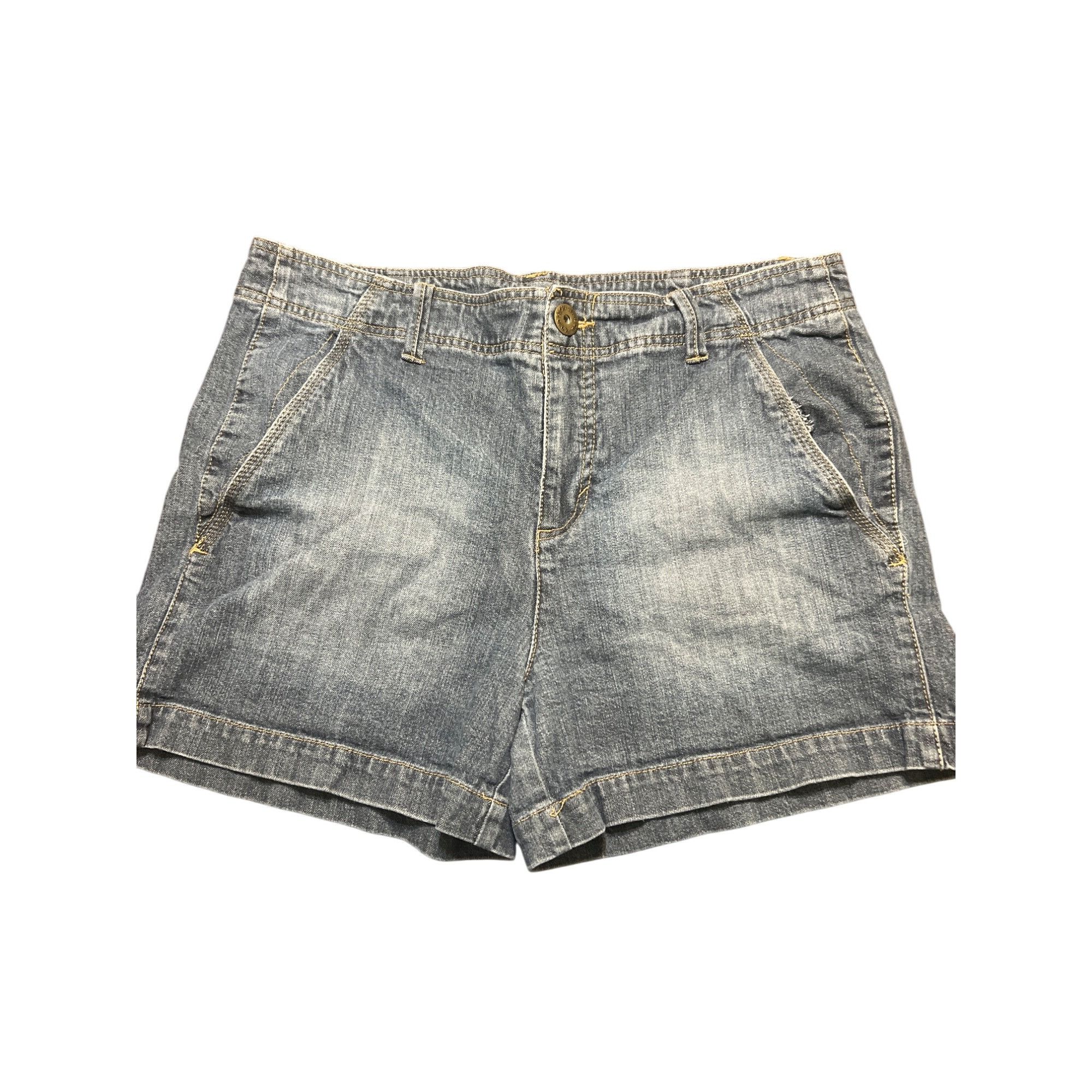 Faded Glory Faded Glory Womens Stretch Denim Jean Shorts Back Flap Pocke Grailed