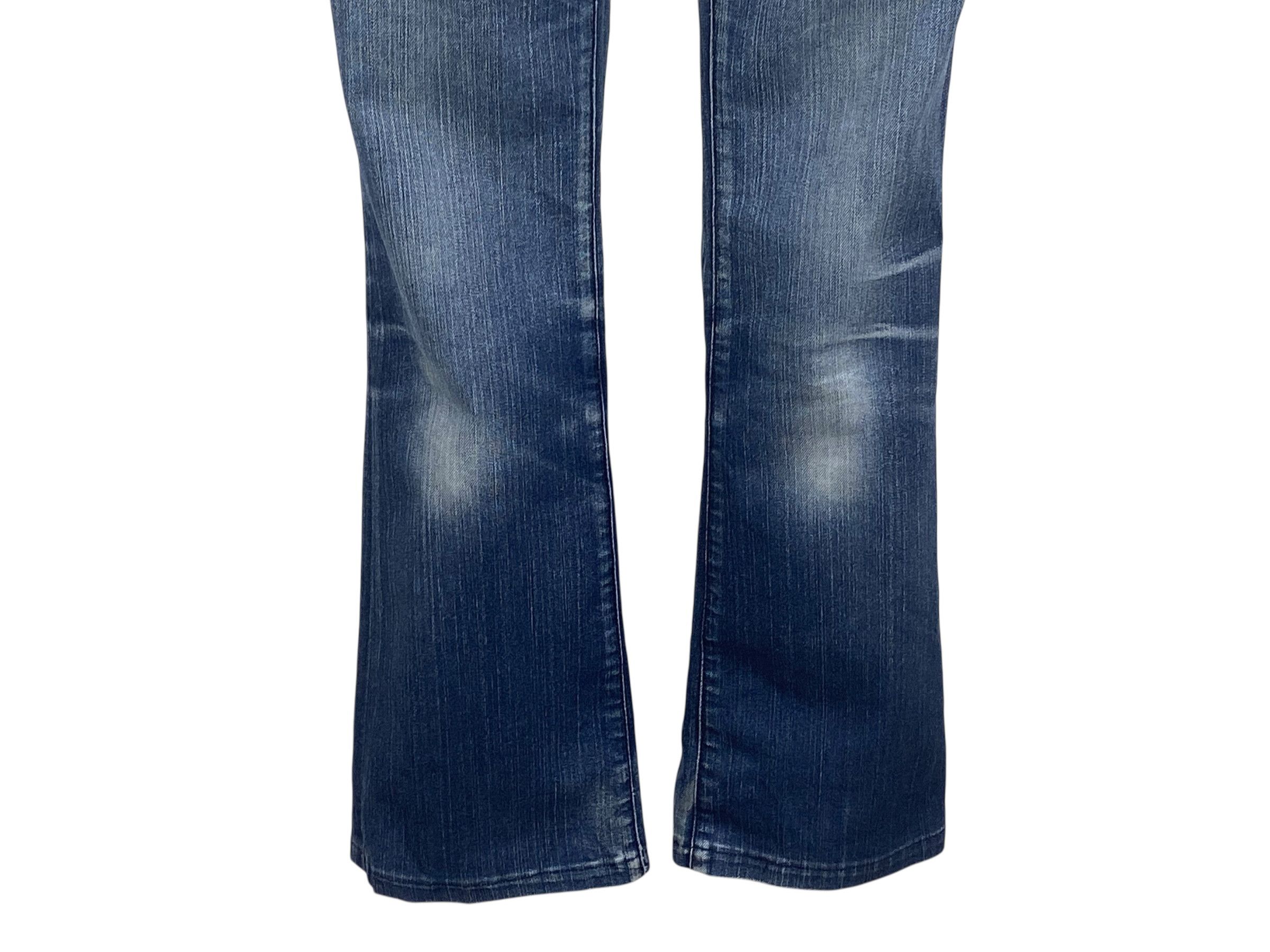 Japanese Brand Low Rise Flare Jeans Bootcut Jeans Size 28" / US 6 / IT 42 - 5 Thumbnail