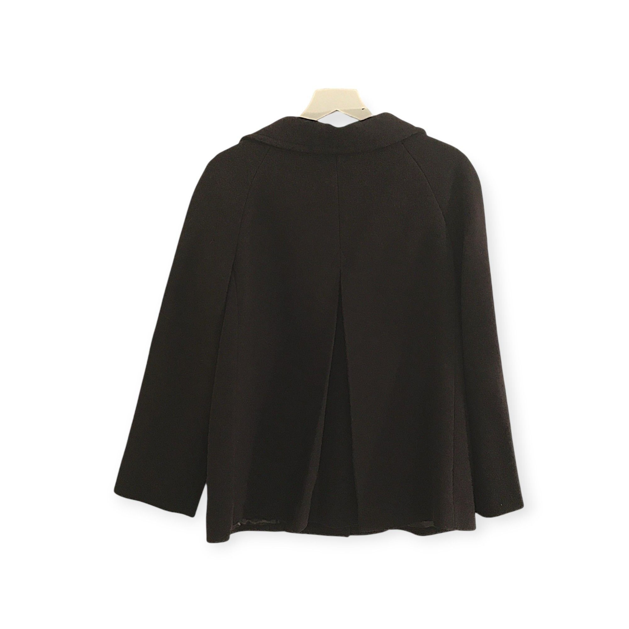 Prada Prada Wool Blend Swing Coat Jacket IT44 Burgundy Brown Made Size M / US 6-8 / IT 42-44 - 2 Thumbnail