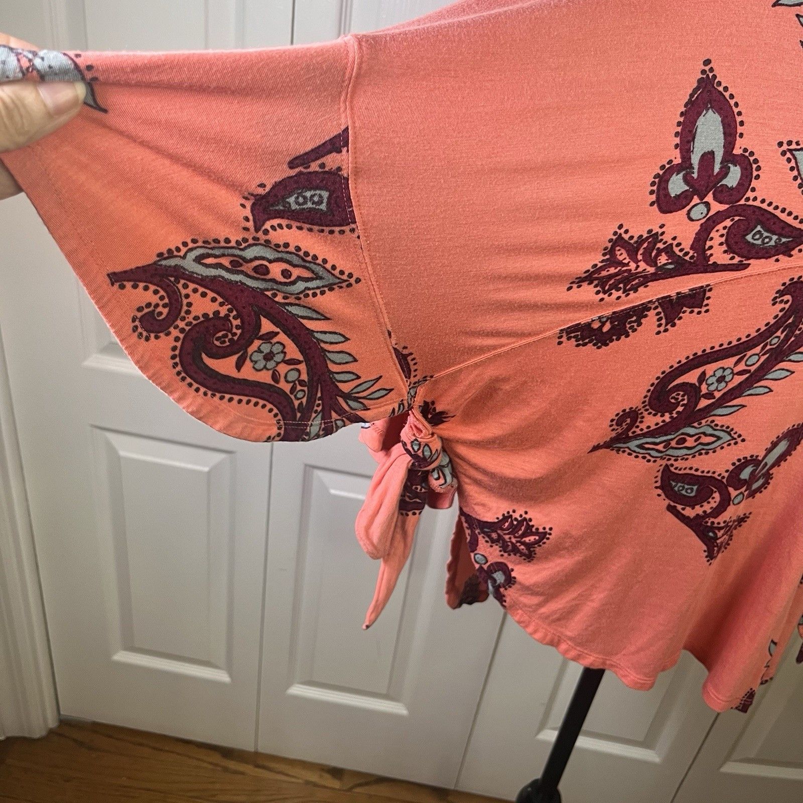 Free People Free People Maui Wowie Printed Knit Top $78 Small Passion F Size S / US 4 / IT 40 - 6 Thumbnail