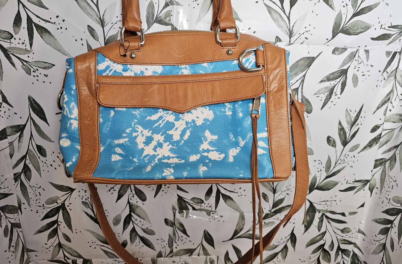 Other Rebecca Minkoff Purse Blue Womens Leather Straps Size ONE SIZE - 3 Thumbnail