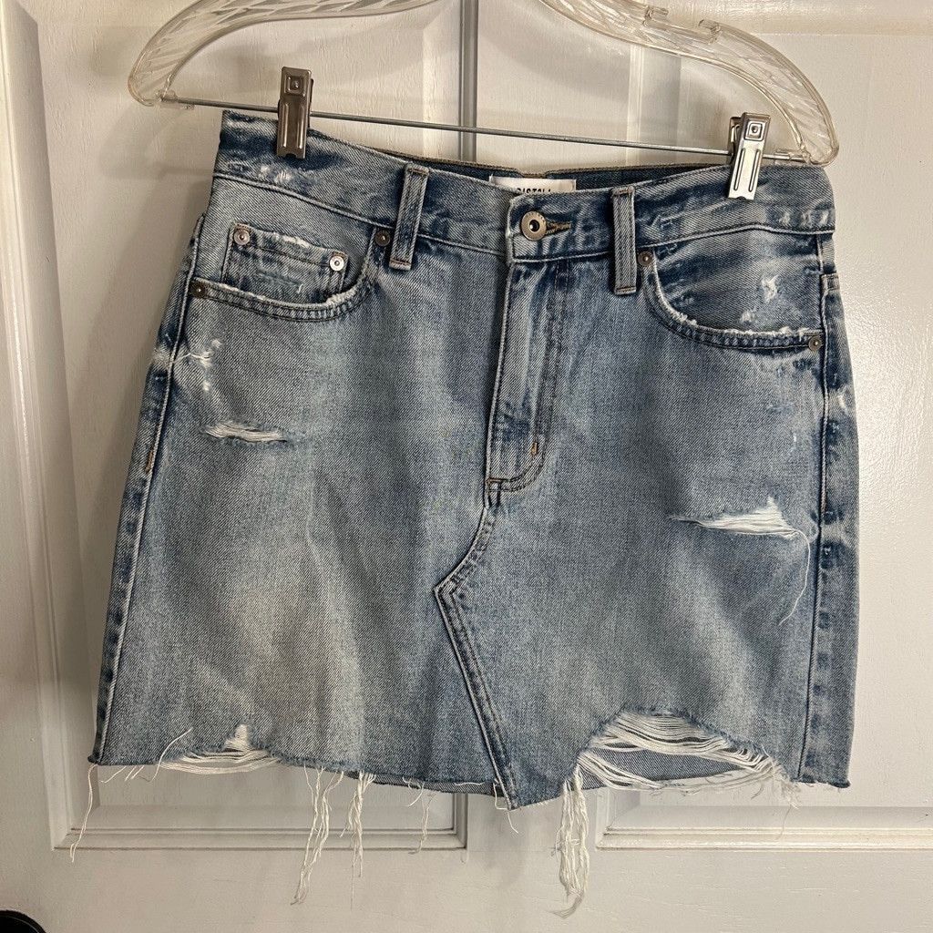 Pistola Women's Pistola Denim Skirt Size 27 Blue Size 27" / US 4 / IT 40 - 1 Thumbnail