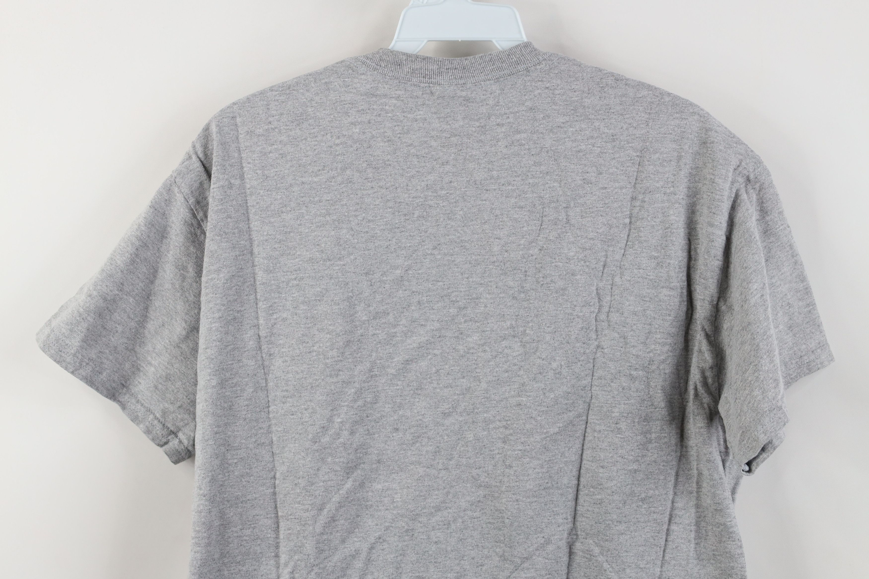Vintage Vintage 90s Y2K Streetwear Short Sleeve T-Shirt Heather Gray Size US M / EU 48-50 / 2 - 10 Thumbnail