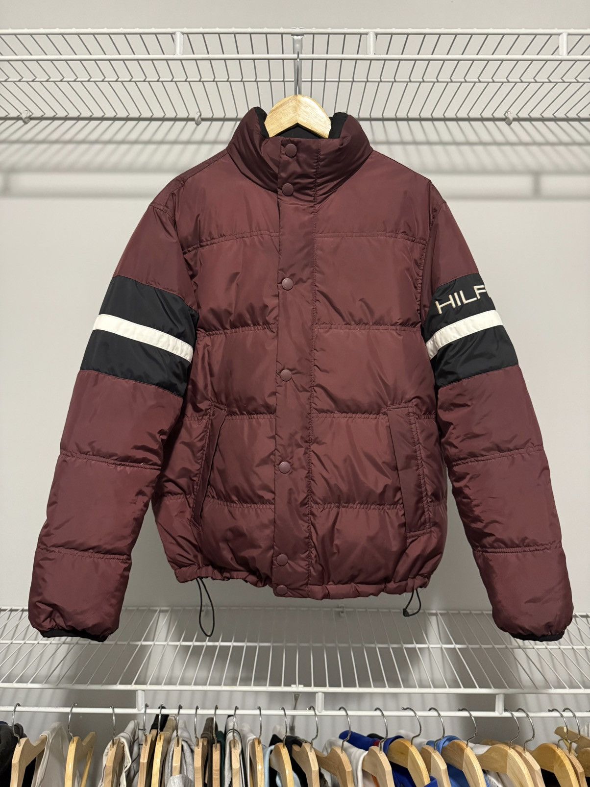 Tommy Hilfiger × Vintage Tommy Hilfiger Reversible Puffer Jacket Size US L / EU 52-54 / 3 - 2 Thumbnail