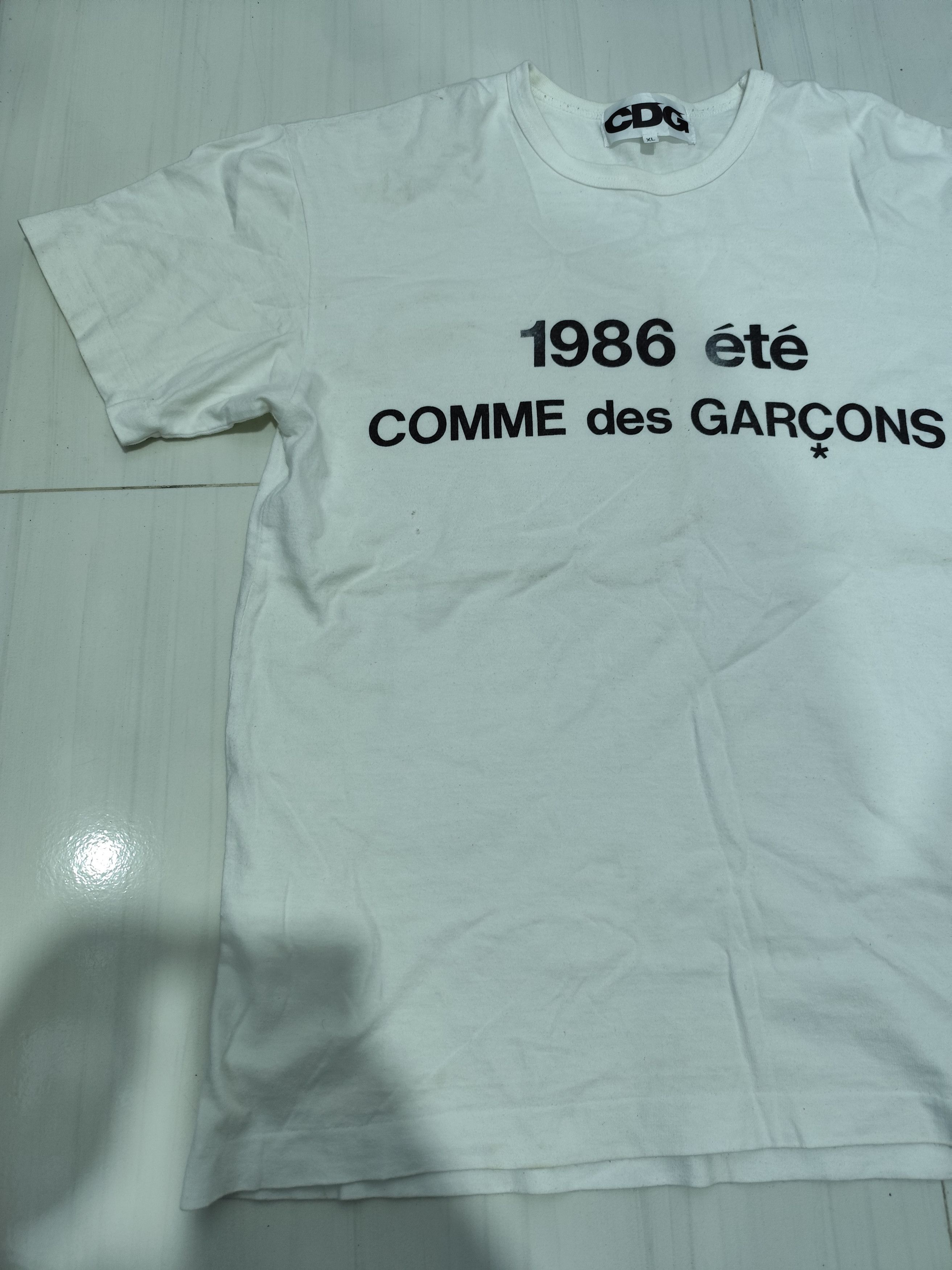 Comme des Garcons Comme des garcons CDG ete 1986 script Size US L / EU 52-54 / 3 - 2 Thumbnail