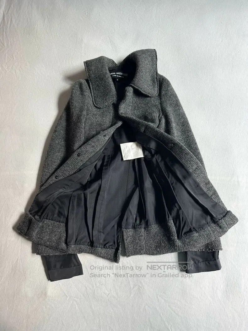Junya Watanabe Junya Watanabe Asymmetric Wool Jacket. Size S / US 4 / IT 40 - 6 Thumbnail