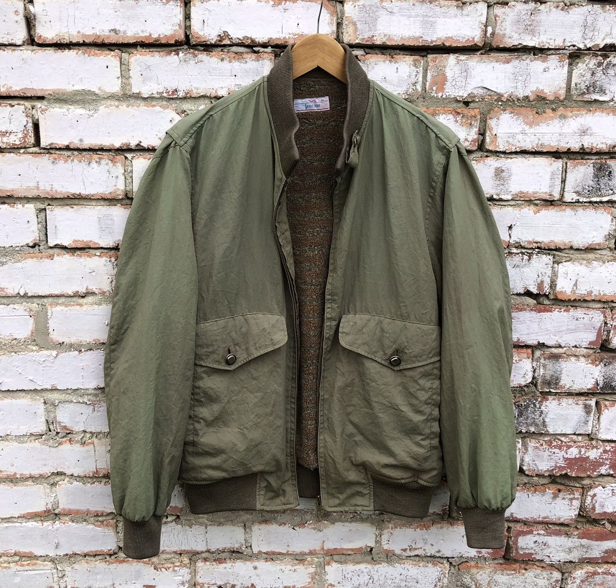 Jantzen Vintage Jantzen Sun Faded Bomber Jacket Size US M / EU 48-50 / 2 - 5 Thumbnail