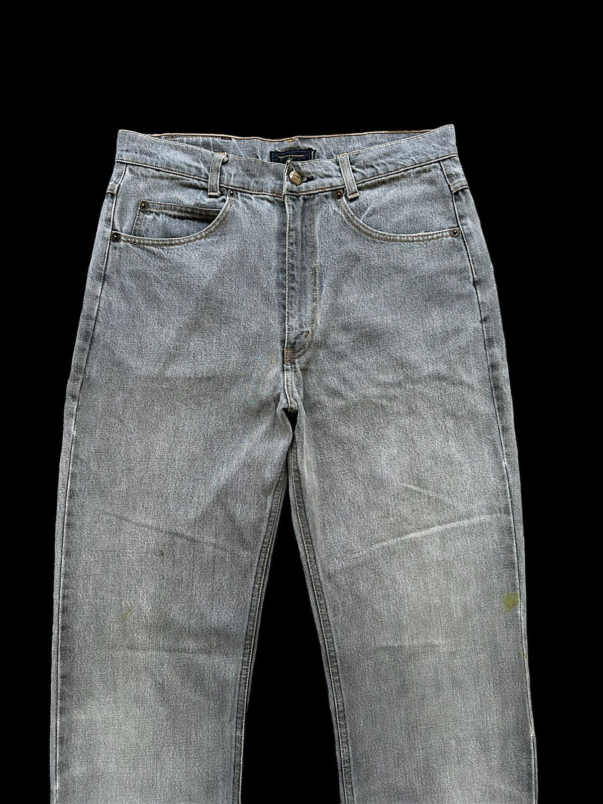 Valentino 90's Vintage Valentino Garavani faded black jeans Size US 31 - 4 Thumbnail