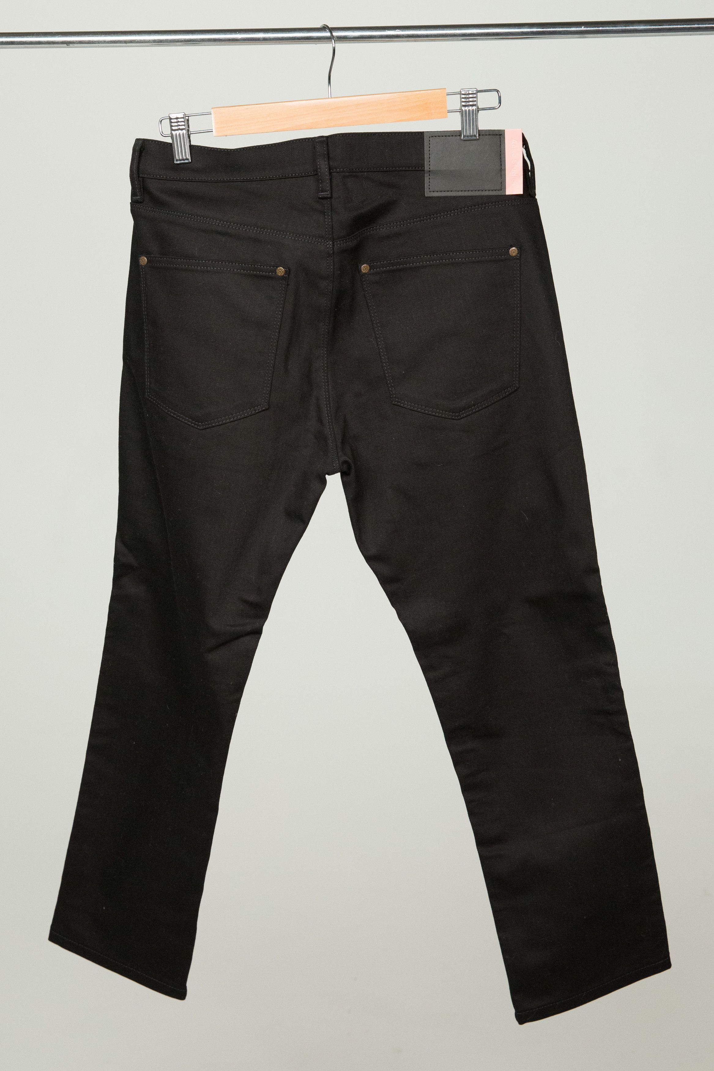 Acne Studios Acne Studios Max Stay Black Jeans Size US 32 / EU 48 - 3 Thumbnail