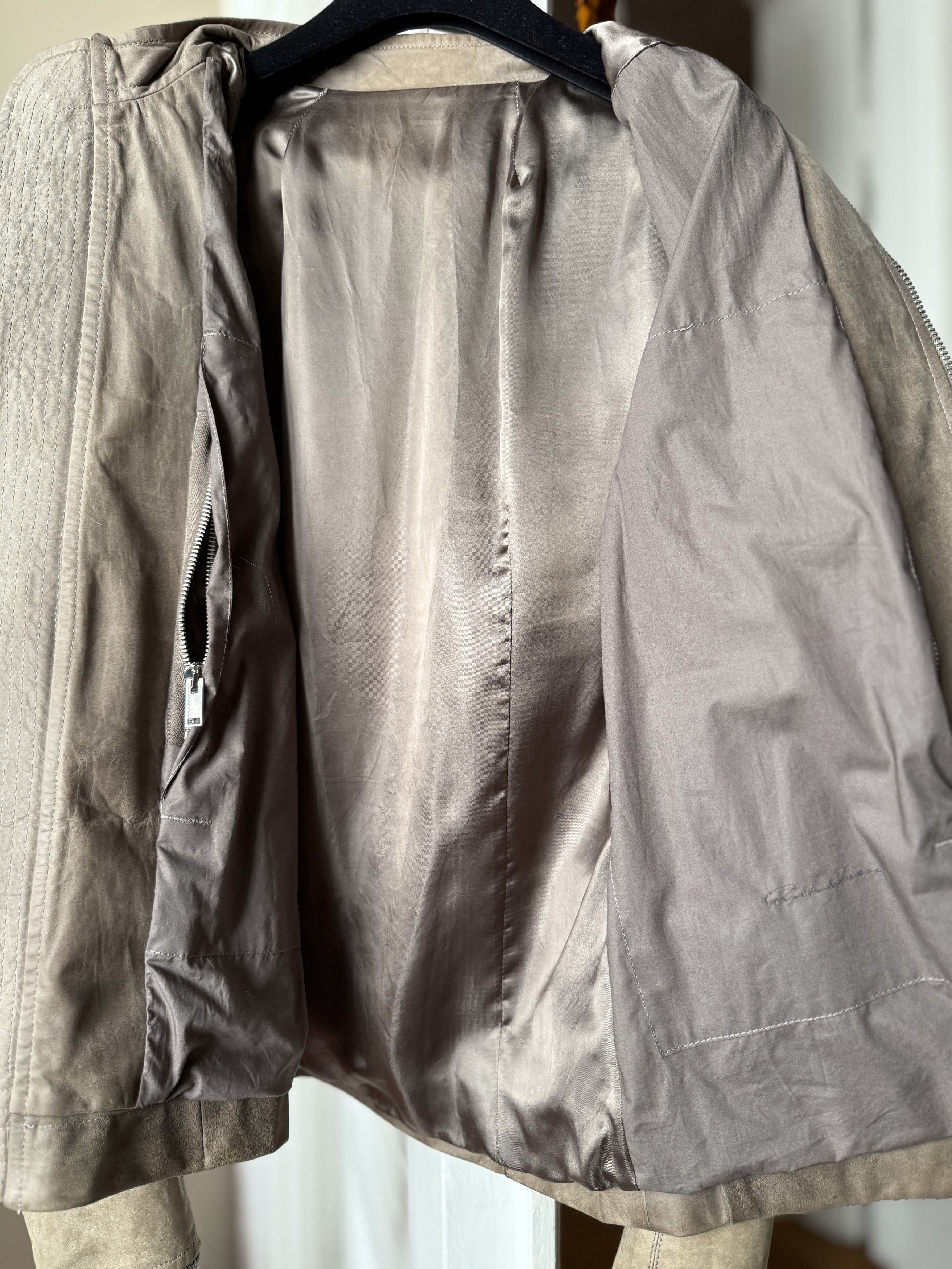 Rick Owens Rick Owens leather jacket -VINTAGE LOOK Size US S / EU 44-46 / 1 - 11 Thumbnail