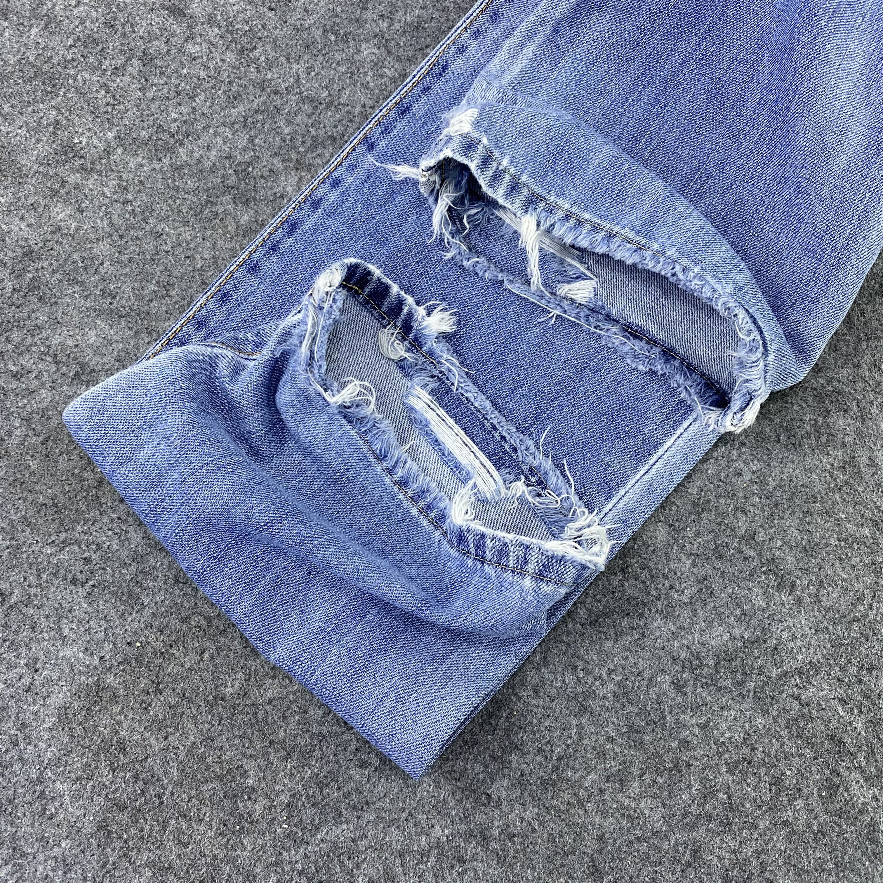 Edwin × Japanese Brand × Vintage Vintage Edwin 403 Blue Wash Denim-J1184 Size US 32 / EU 48 - 13 Thumbnail
