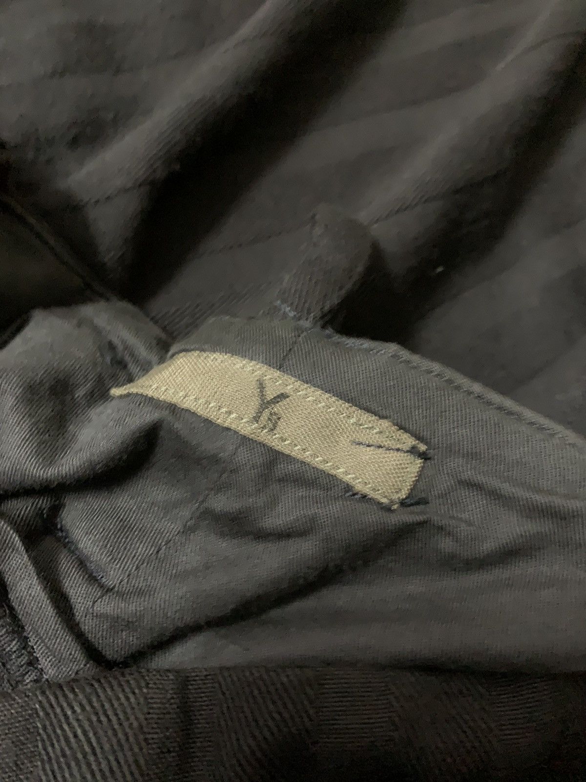 Yohji Yamamoto 💥Final💥Vtg Ys Yohji Yamamoto Rayon Stripe Pant Size US 39 - 6 Thumbnail