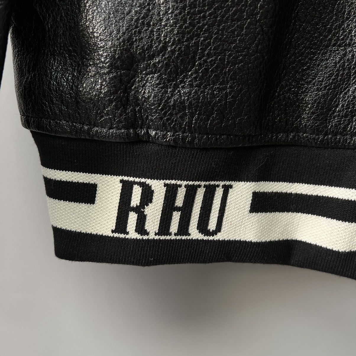 Rhude × Zara Rhude x Zara Rhuigi Leather Varsity Bomber Jacket NEW Size US M / EU 48-50 / 2 - 10 Thumbnail