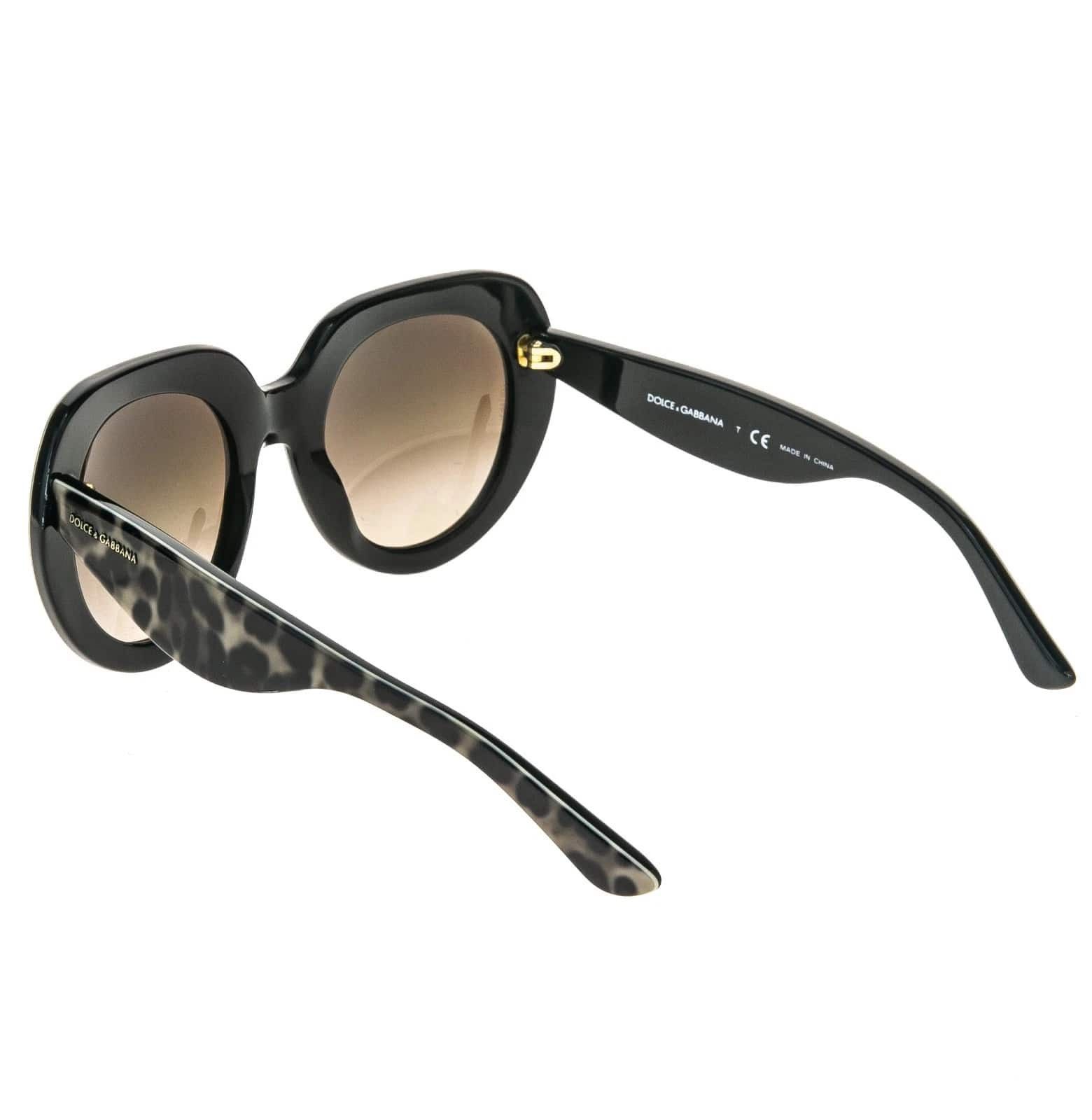 Dolce & Gabbana Dolce & Gabbana DG4191P 4191 Leopard Brown Sunglasses Size ONE SIZE - 7 Thumbnail