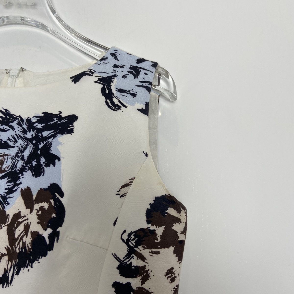 Dior Dior Runway Ink Wash Printed Dress K26WX Size S / US 4 / IT 40 - 3 Thumbnail