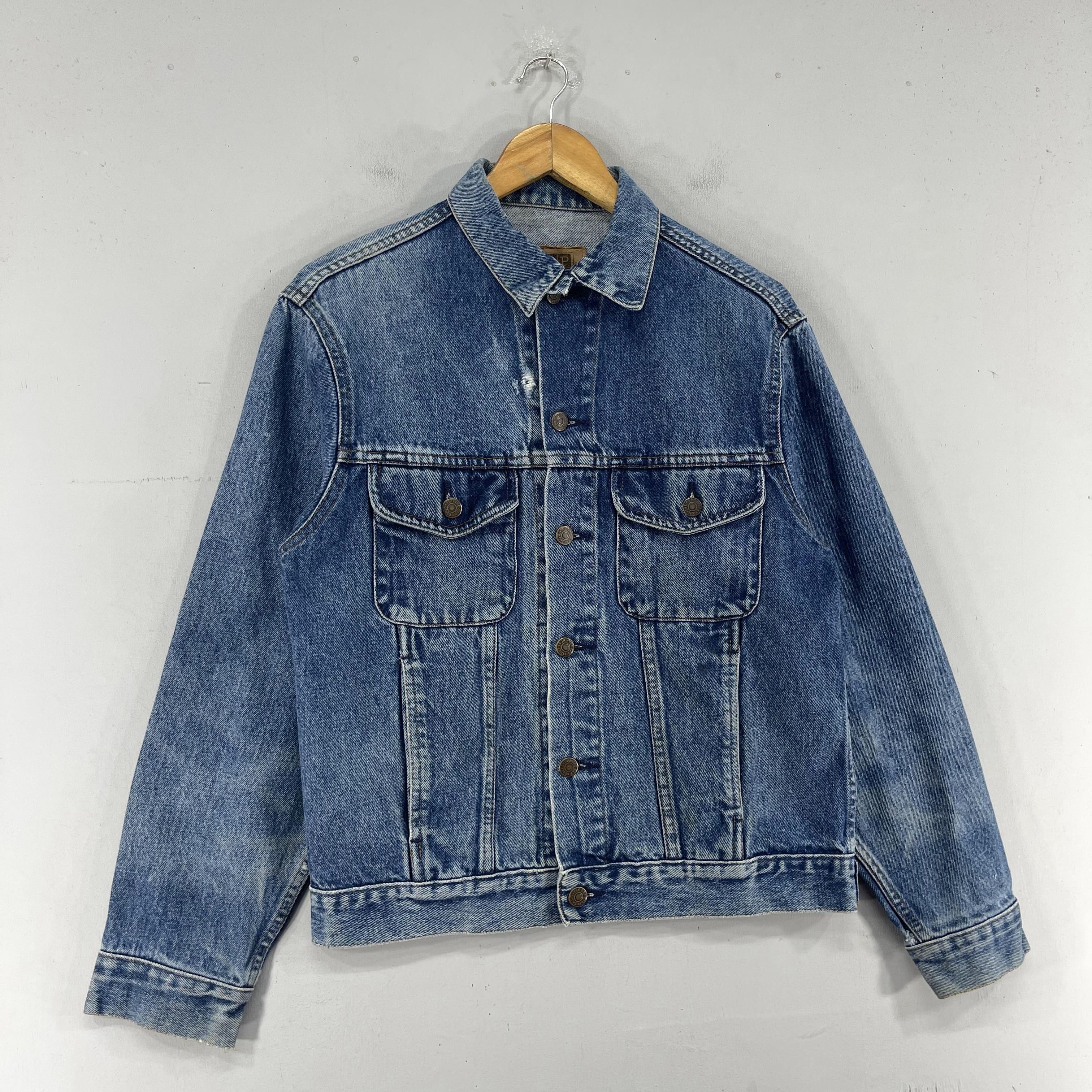 Japanese Brand × Vintage Vintage GAP Medium Wash Denim Trucker Jacket Button Up Size US M / EU 48-50 / 2 - 4 Thumbnail