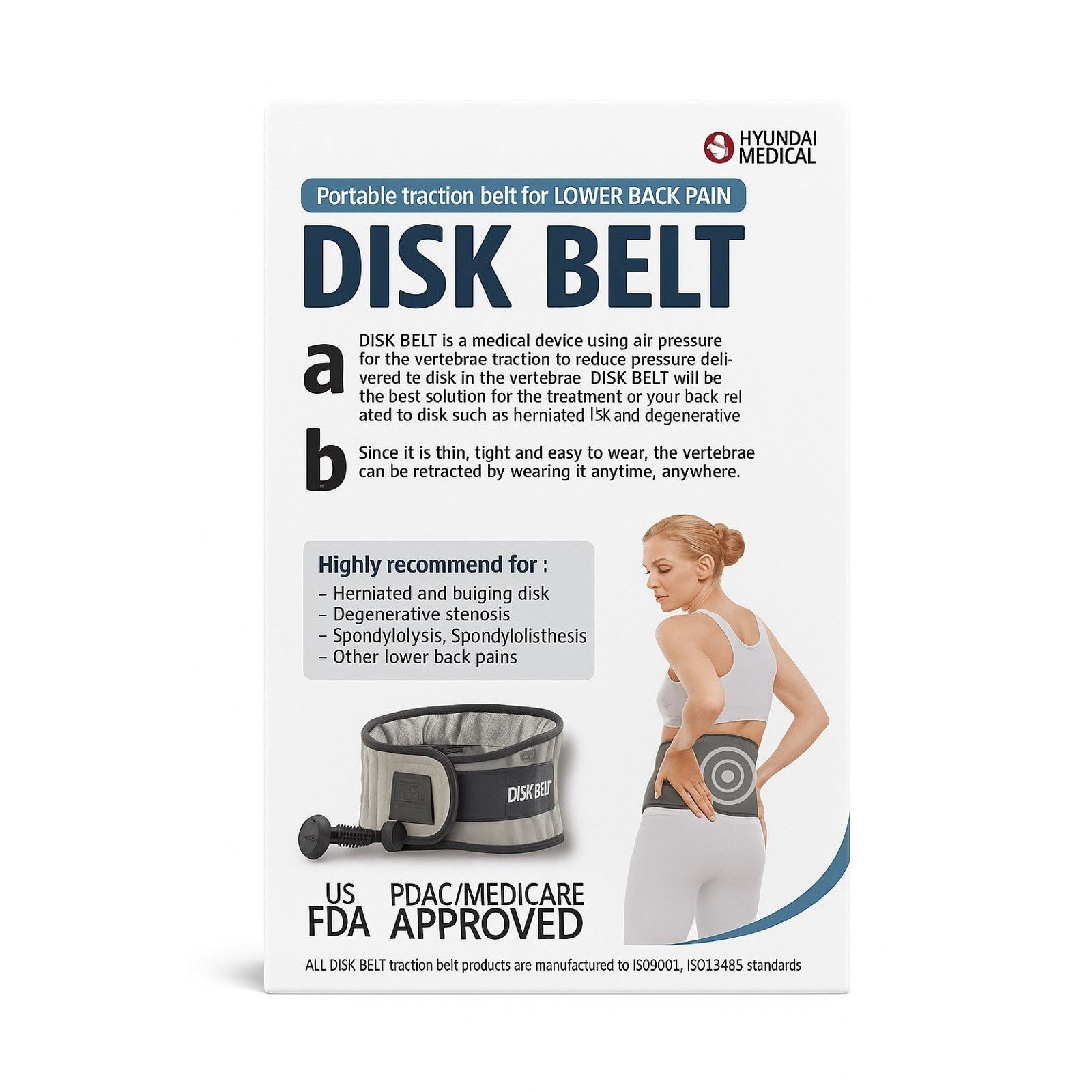 & Other Stories Decompression Belt Back Brace Lumbar Support ( ONLY BELT) Size ONE SIZE - 1 Thumbnail