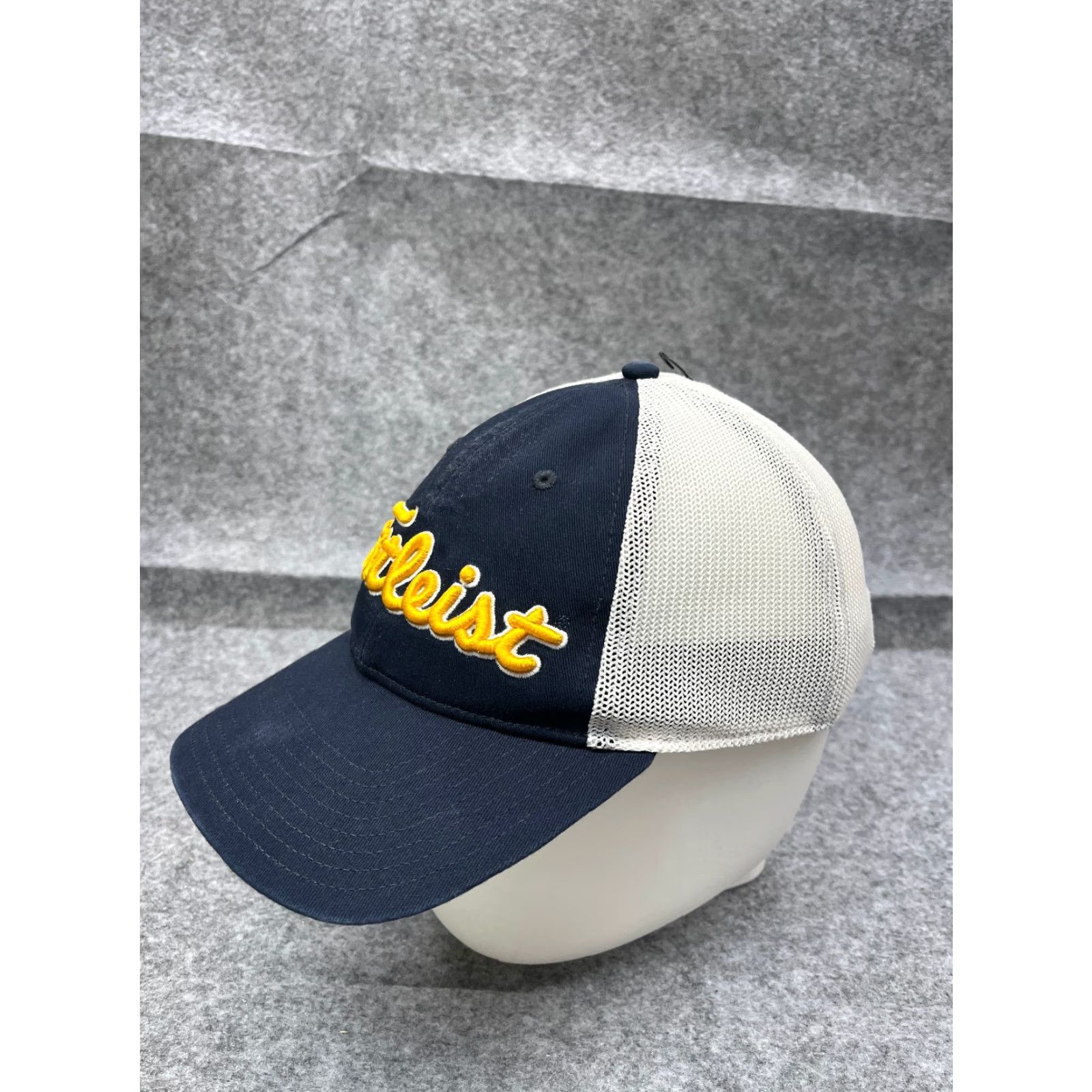 Titleist Titleist Trucker Hat Adult One Size Blue Yellow Cotton Polyester Logo Sports Adjustable Size ONE SIZE - 4 Thumbnail