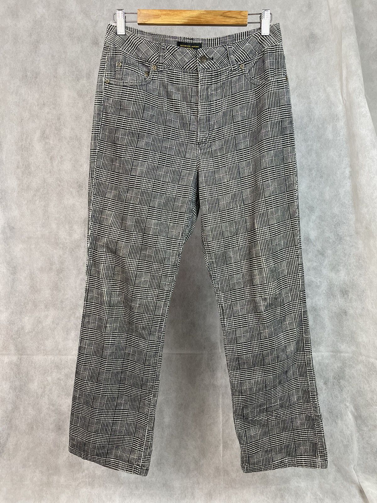 image of Archival Clothing Hiromichi Nakano Corduroy Stripes Trousers, Men's (Size 30)