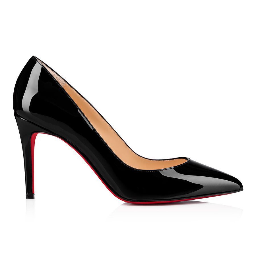 Christian Louboutin o1s1wg110226 Heels In Black Size US 7 / IT 37 - 2 Thumbnail