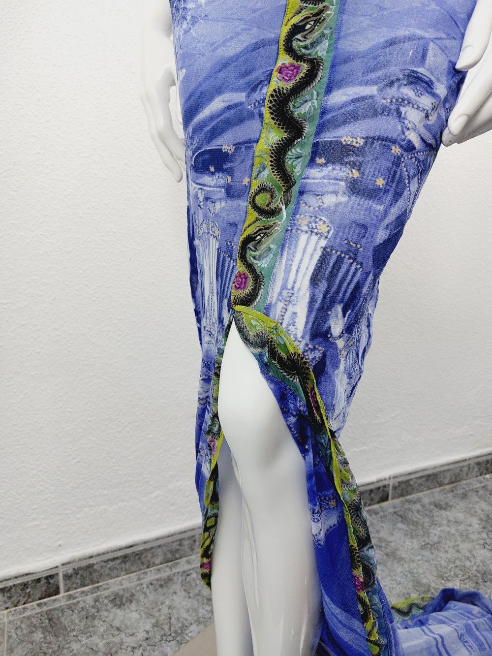 Jean Paul Gaultier Jean Paul Gaultier Oriental Bath Floral Wedding Gown Dress Size ONE SIZE - 22 Thumbnail