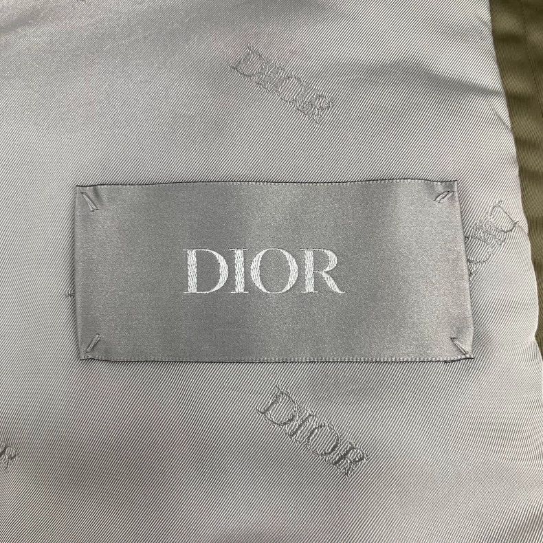 Other Dior Brown logo alphanumeric embroidery hooded long-sleeve Size US M / EU 48-50 / 2 - 7 Thumbnail