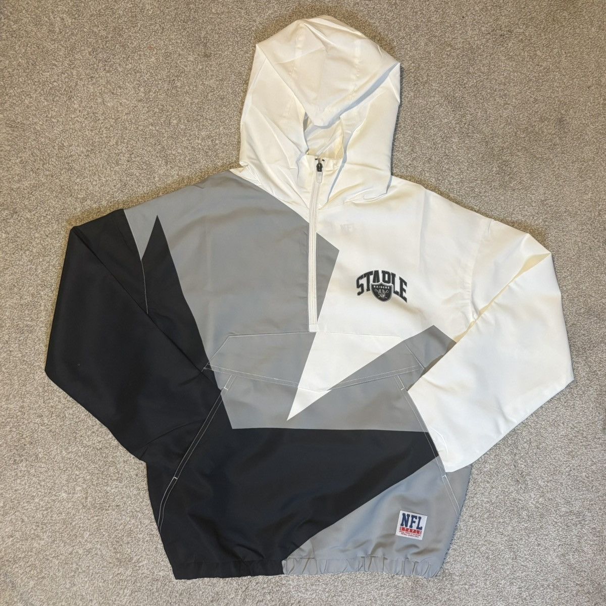 NFL NFL Raiders Staple Colorblock Anorak Windbreaker Hoodie S Size US S / EU 44-46 / 1 - 2 Thumbnail